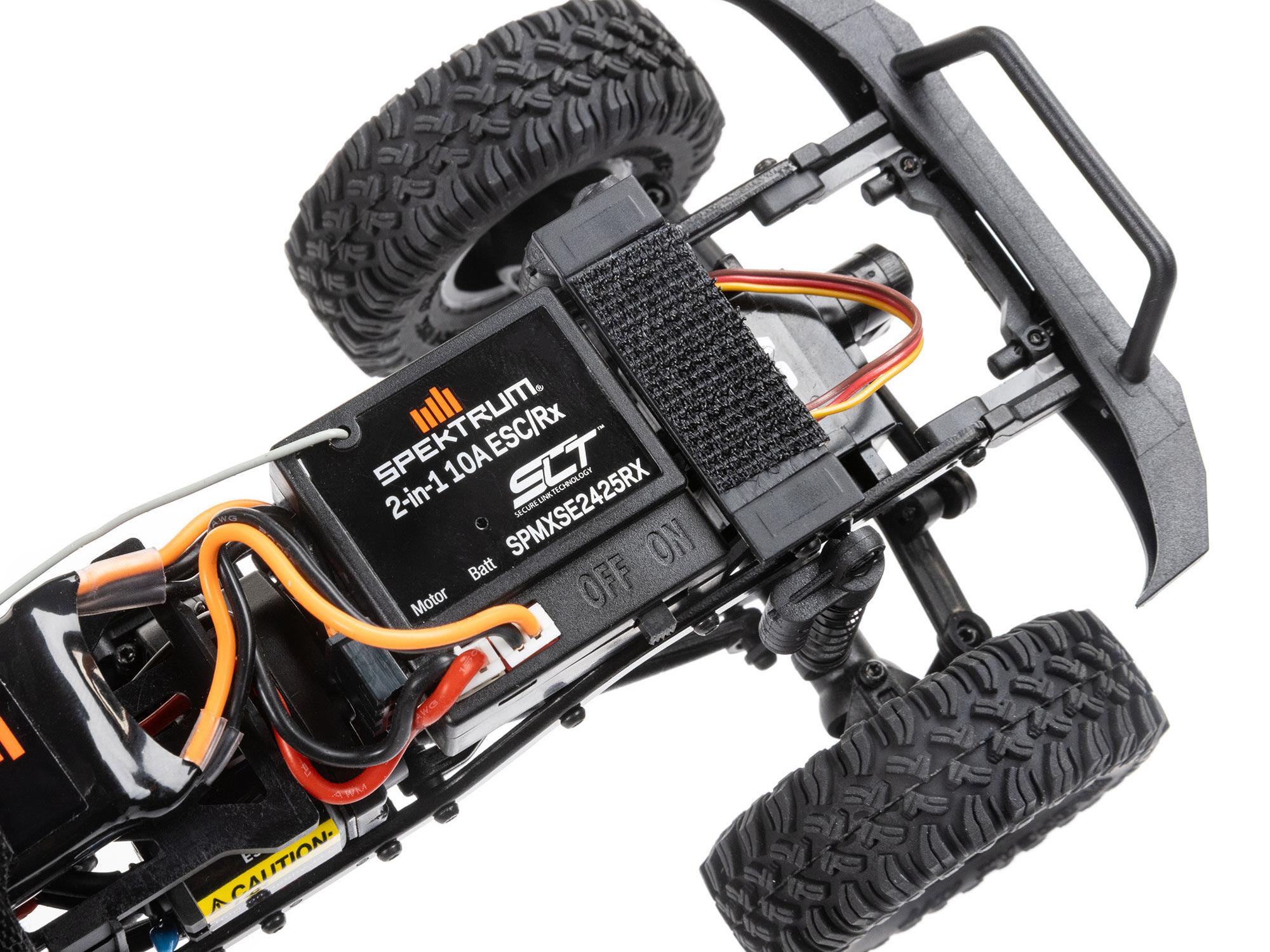 Axial SCX24 Base Camp 4WD Rock Crawler RTR White-24