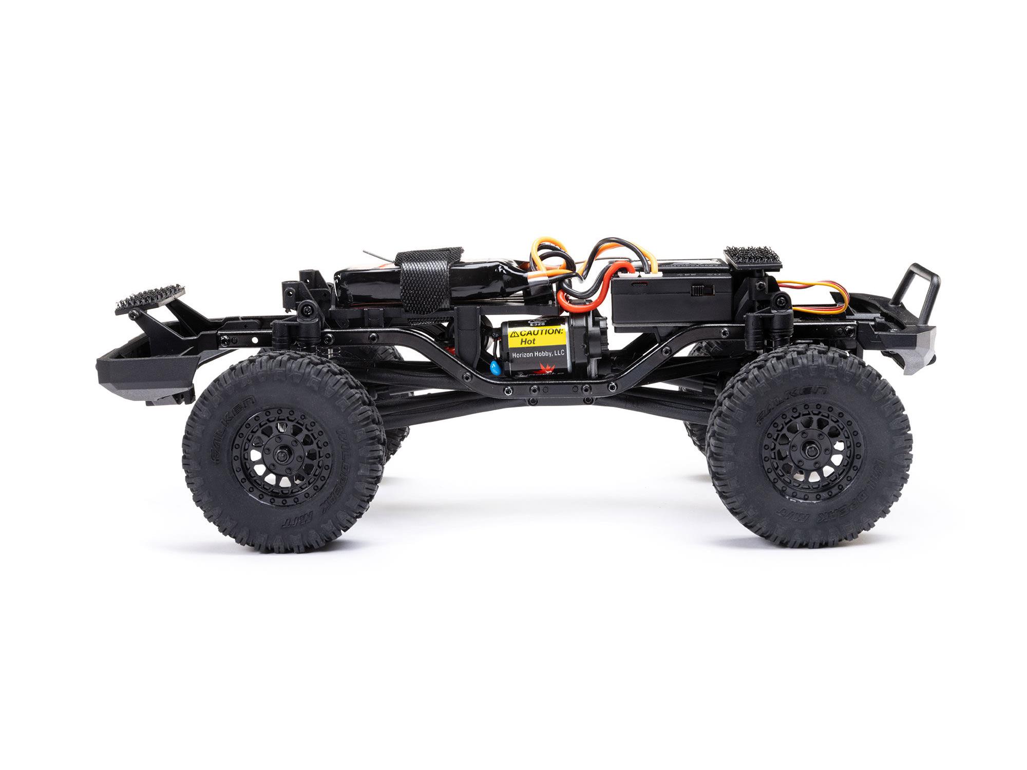 Axial SCX24 Base Camp 4WD Rock Crawler RTR Blue-23
