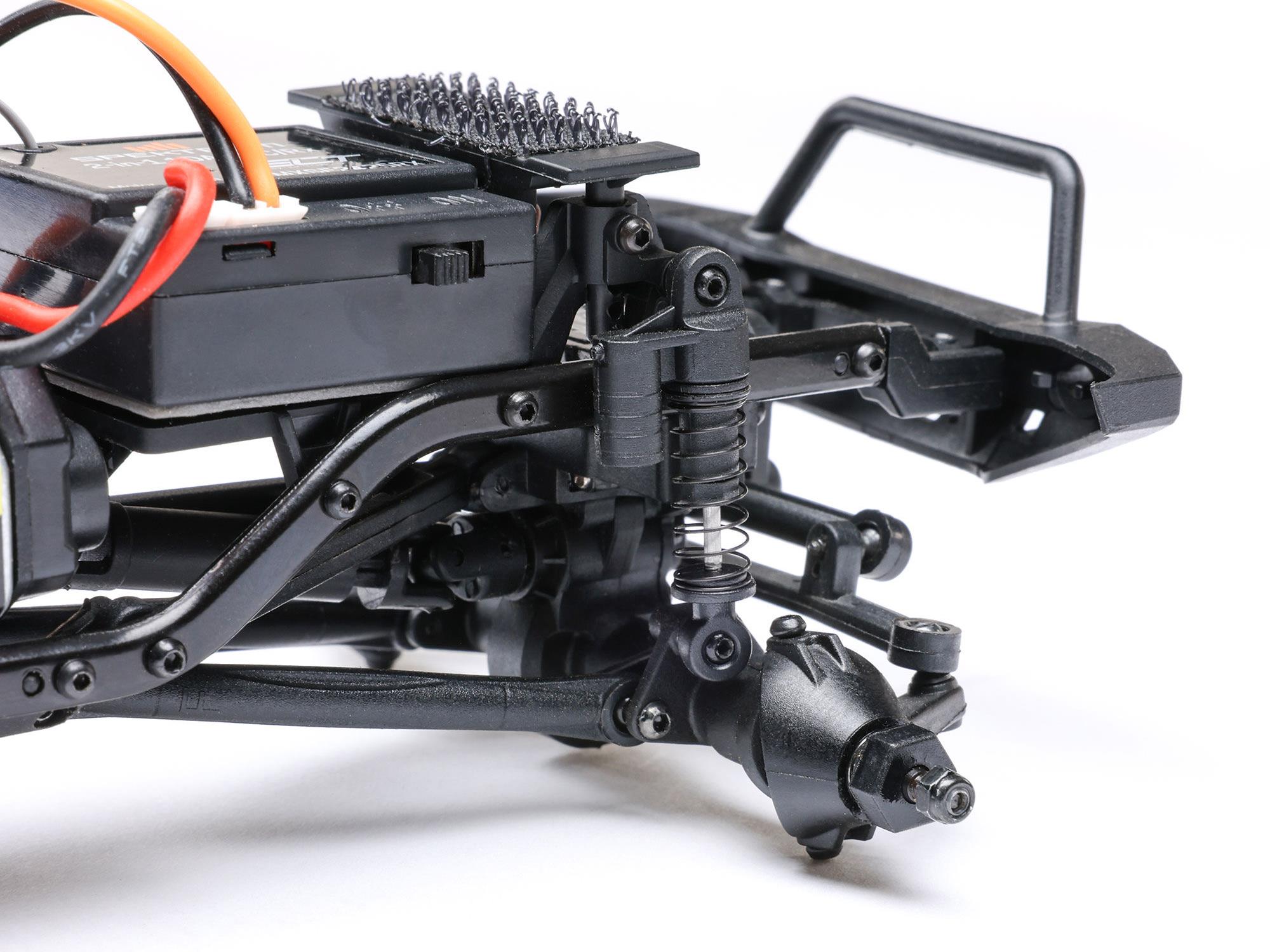 Axial SCX24 Base Camp 4WD Rock Crawler RTR Blue-28