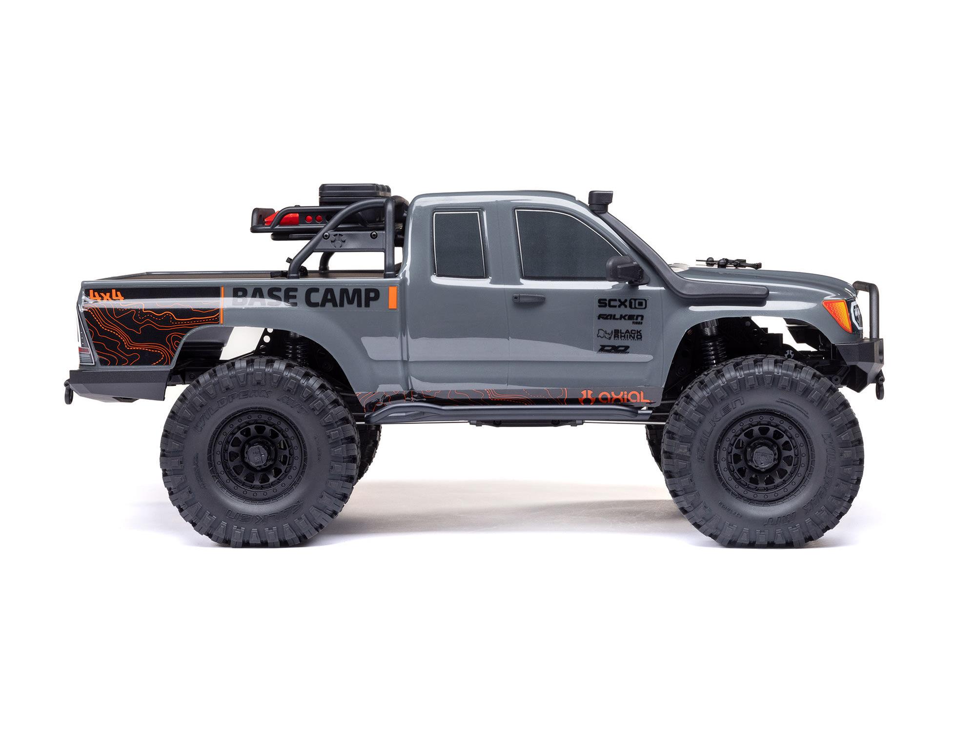 Axial 1/10 SCX10 III Base Camp 4X4 Rock Crawler RTR Grey-13