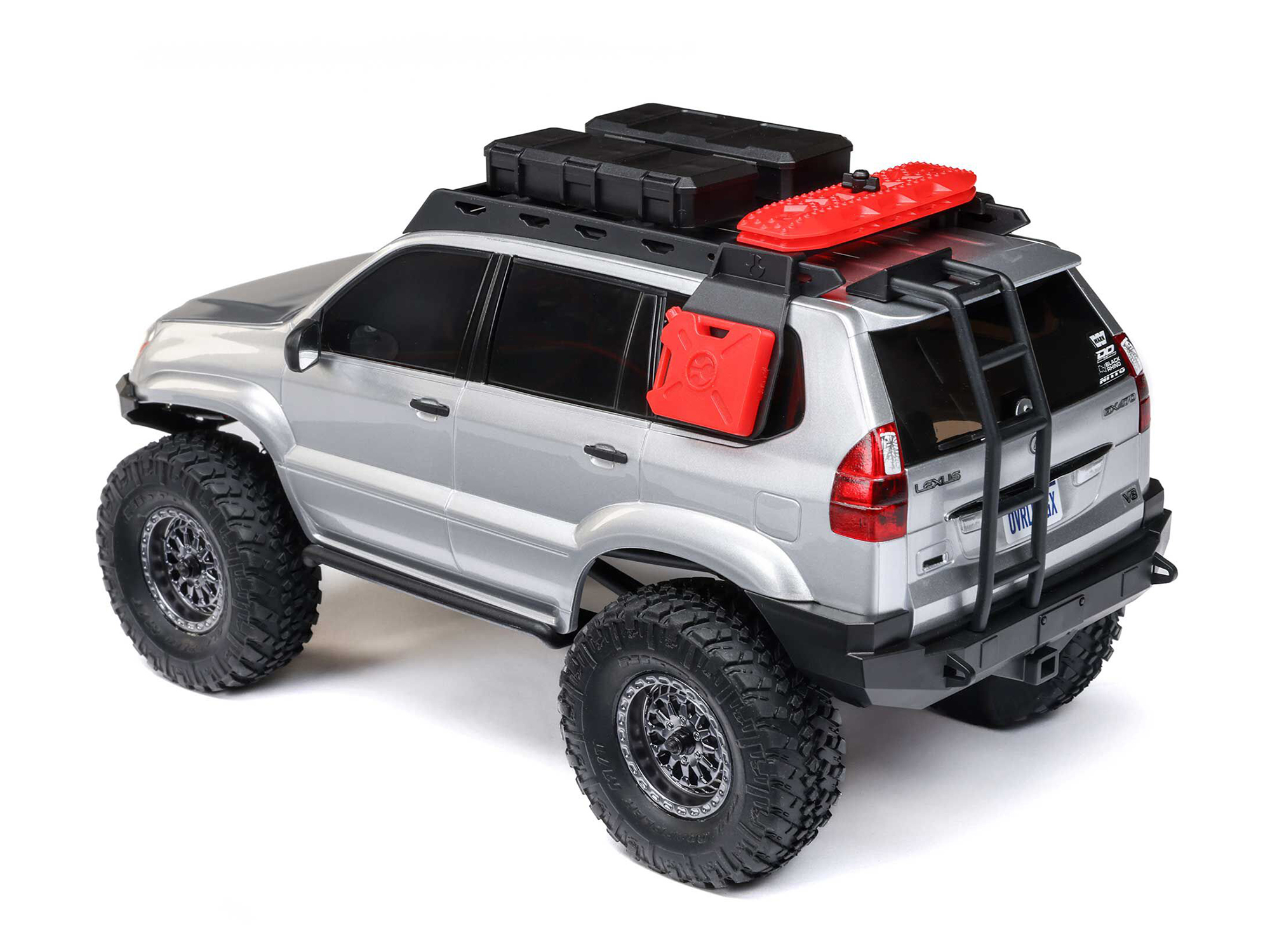 Axial 1/24 SCX24 Lexus GX 470 4x4 Rock Crawler RTR - Silver-4