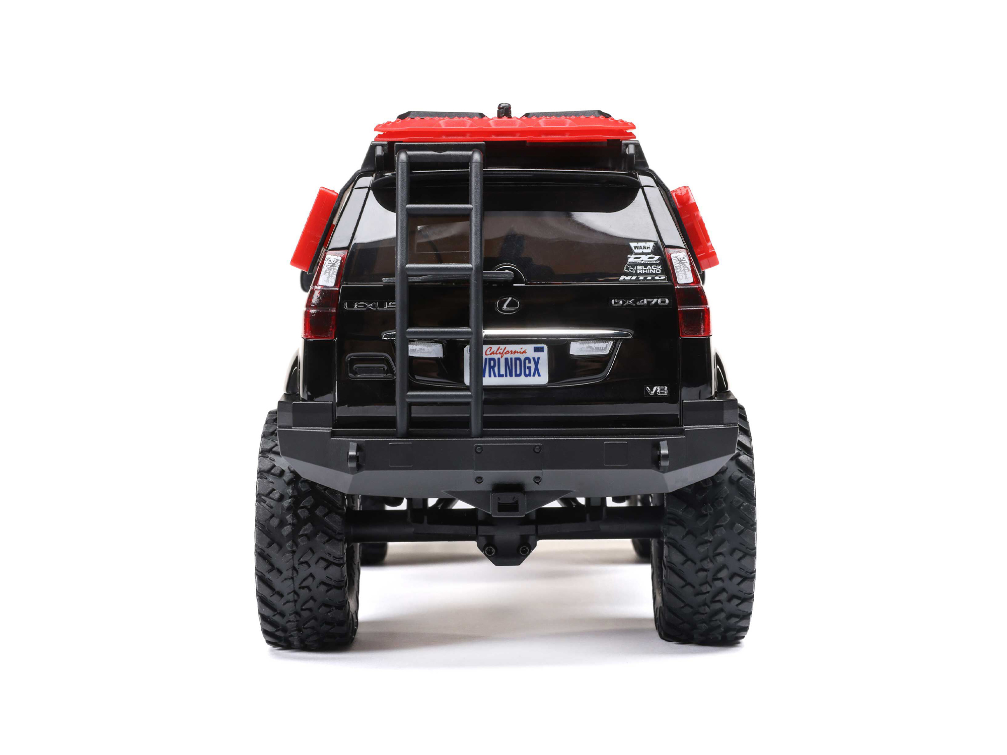 1/24 SCX24 Lexus GX 470 4WD Rock Crawler RTR Black-6