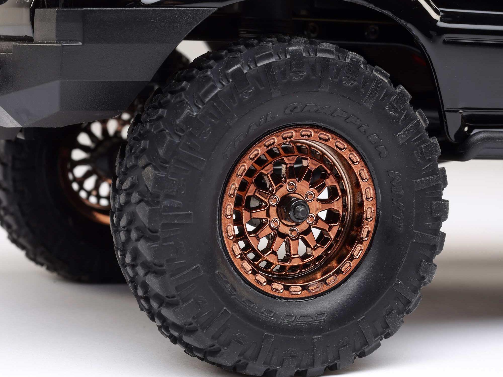 1/24 SCX24 Lexus GX 470 4WD Rock Crawler RTR Black-15
