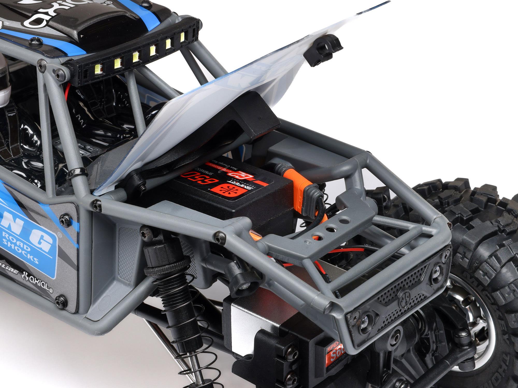 Axial 1/18 UTB18 Capra 4WS 4WD Trail Buggy RTR with Bat/Chg - Blue-12