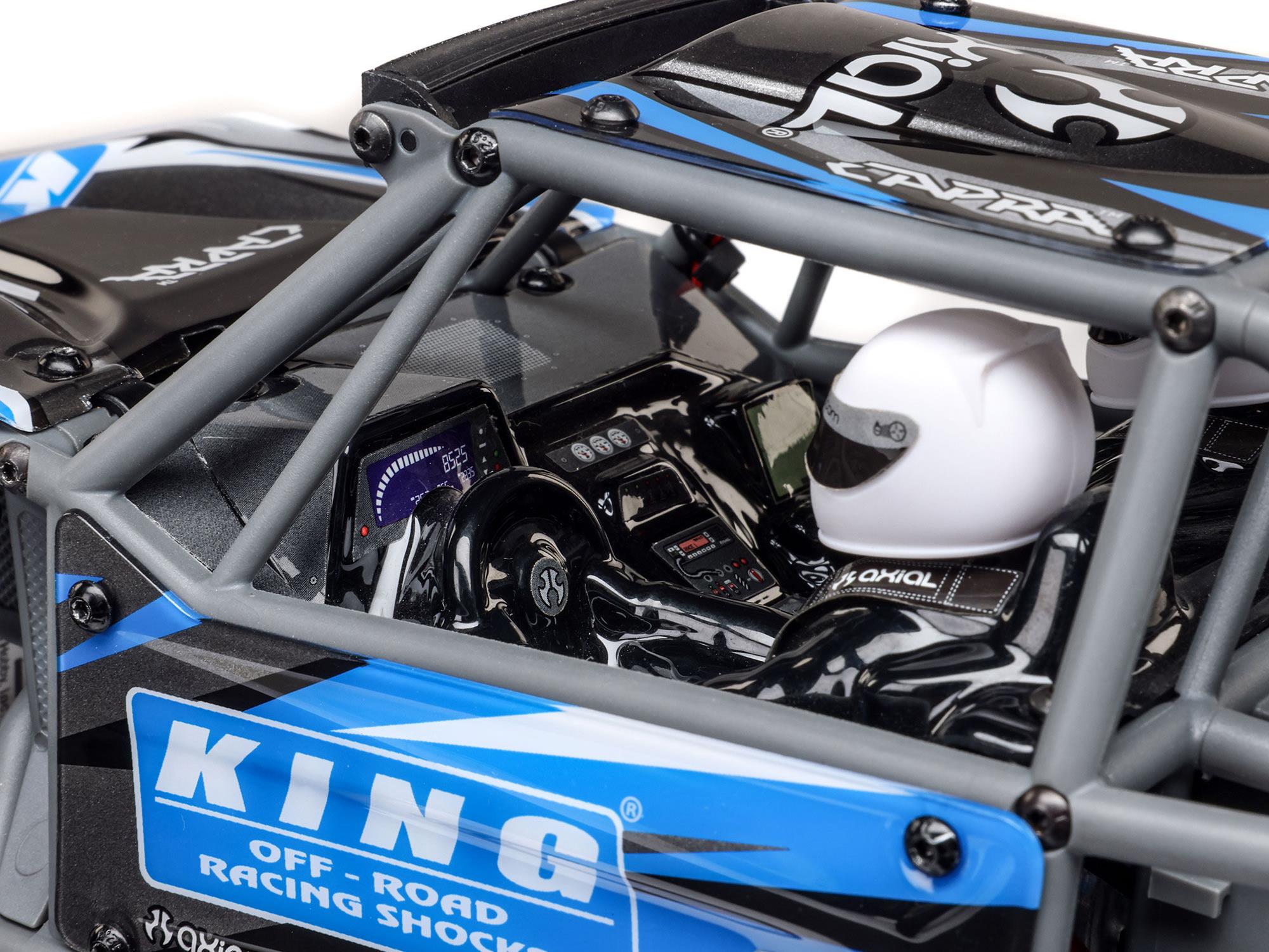 Axial 1/18 UTB18 Capra 4WS 4WD Trail Buggy RTR with Bat/Chg - Blue-14
