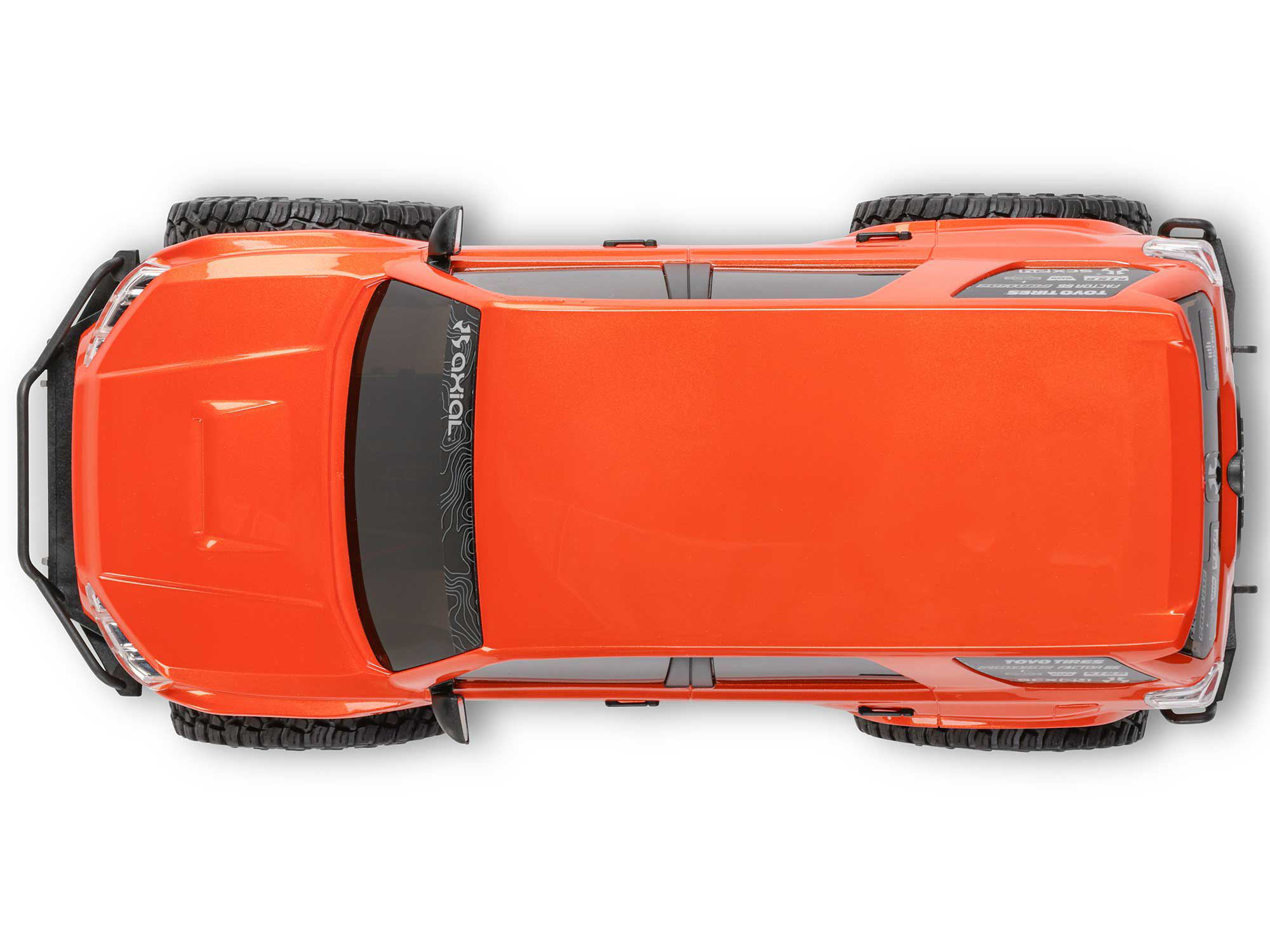 1/24 SCX24 Toyota 4Runner 4X4 Rock Crawler RTR Orange-11