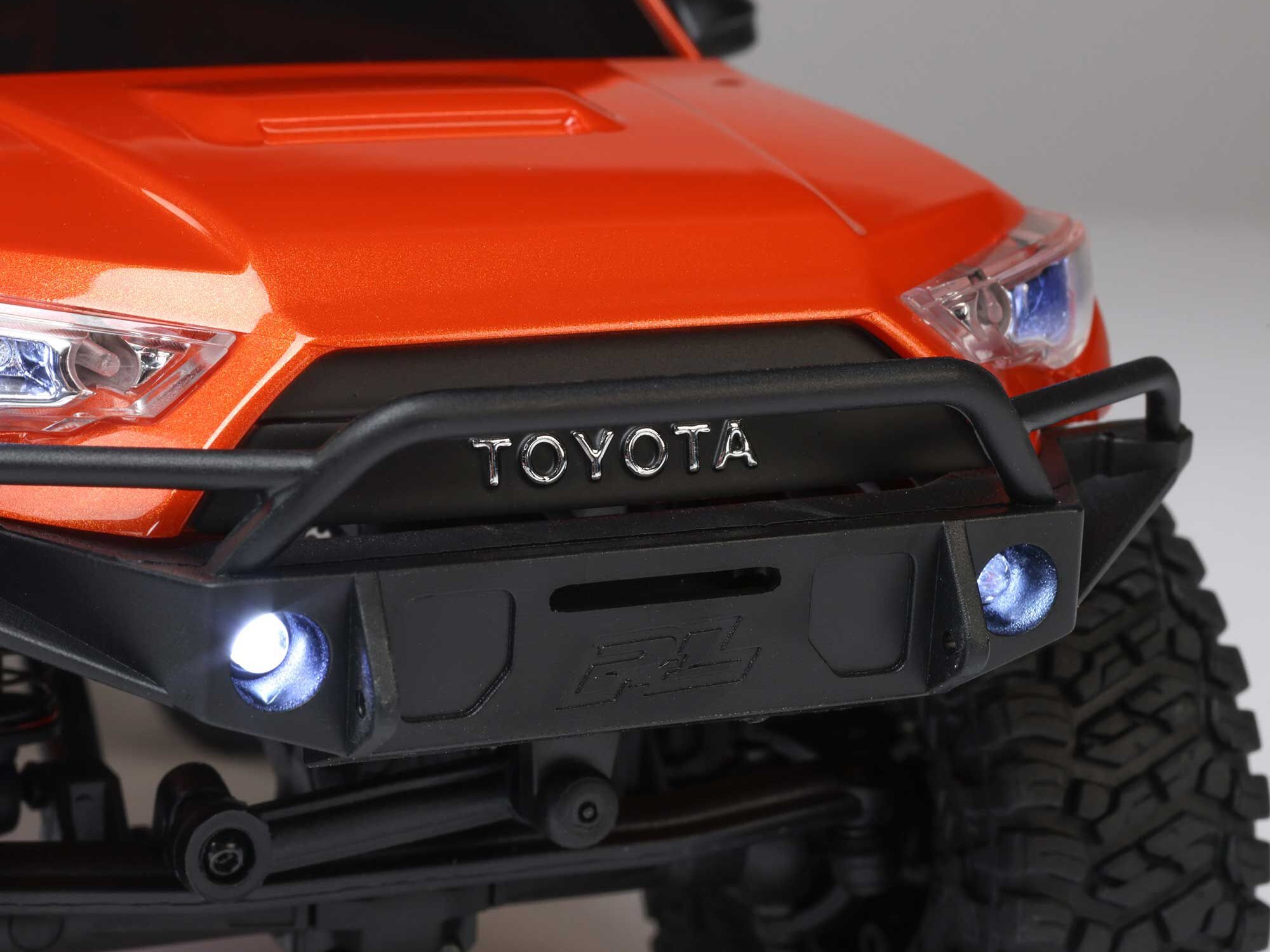 1/24 SCX24 Toyota 4Runner 4X4 Rock Crawler RTR Orange-14