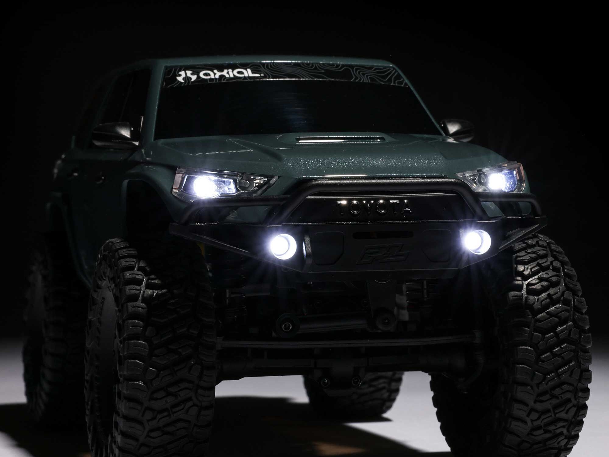 Axial 1/24 SCX24 Toyota 4Runner 4x4 RTR Brushed Rock Crawler - Grey-10