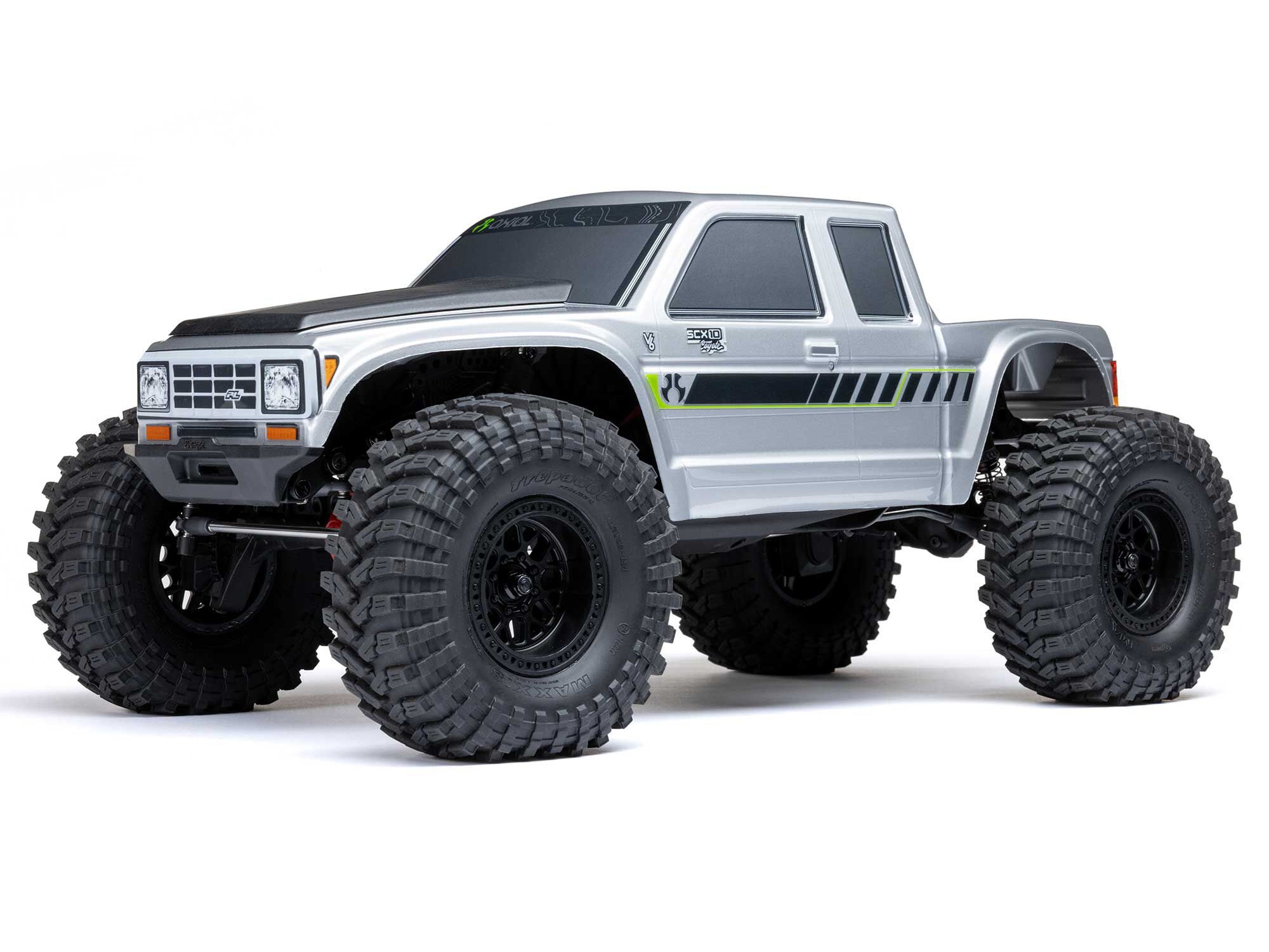 1/10 SCX10 III Coyote 4X4 RTR Brushed Rock Crawler, Silver-3