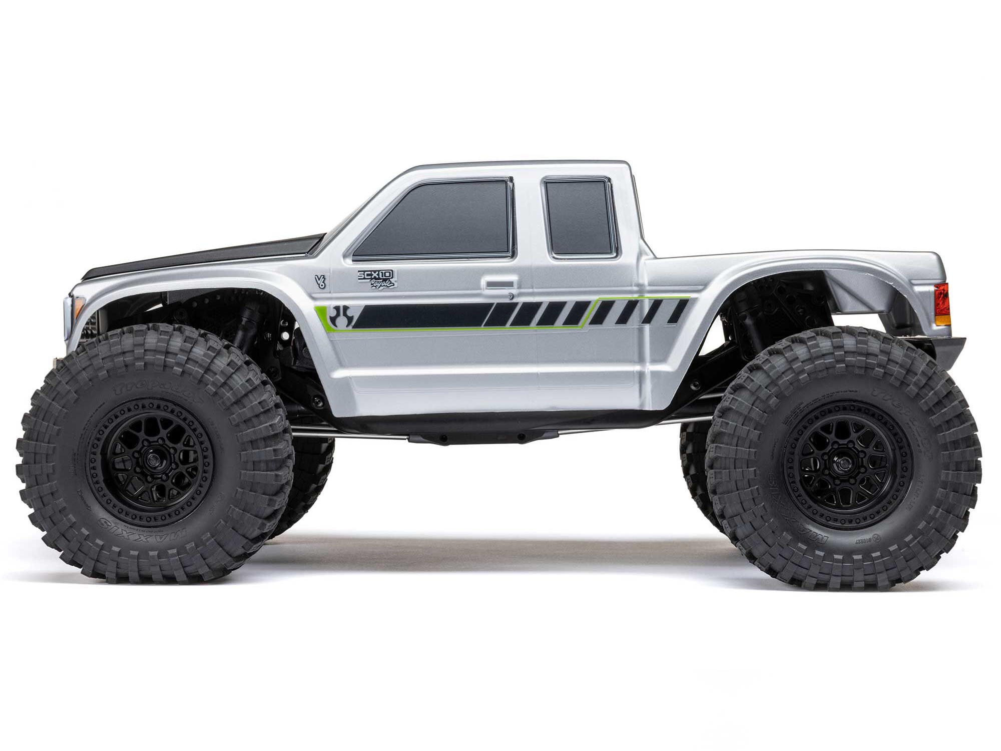 1/10 SCX10 III Coyote 4X4 RTR Brushed Rock Crawler, Silver-5