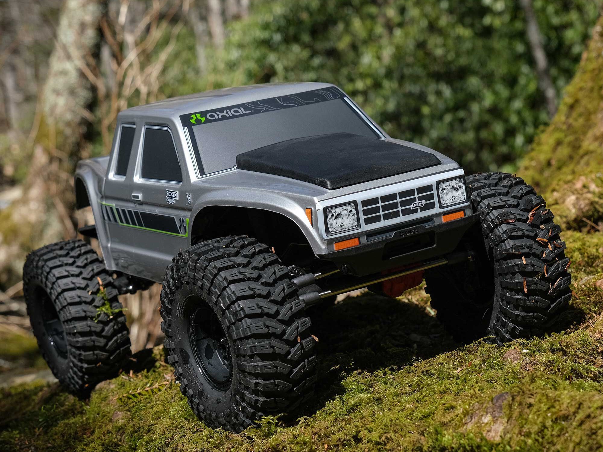 1/10 SCX10 III Coyote 4X4 RTR Brushed Rock Crawler, Silver-21
