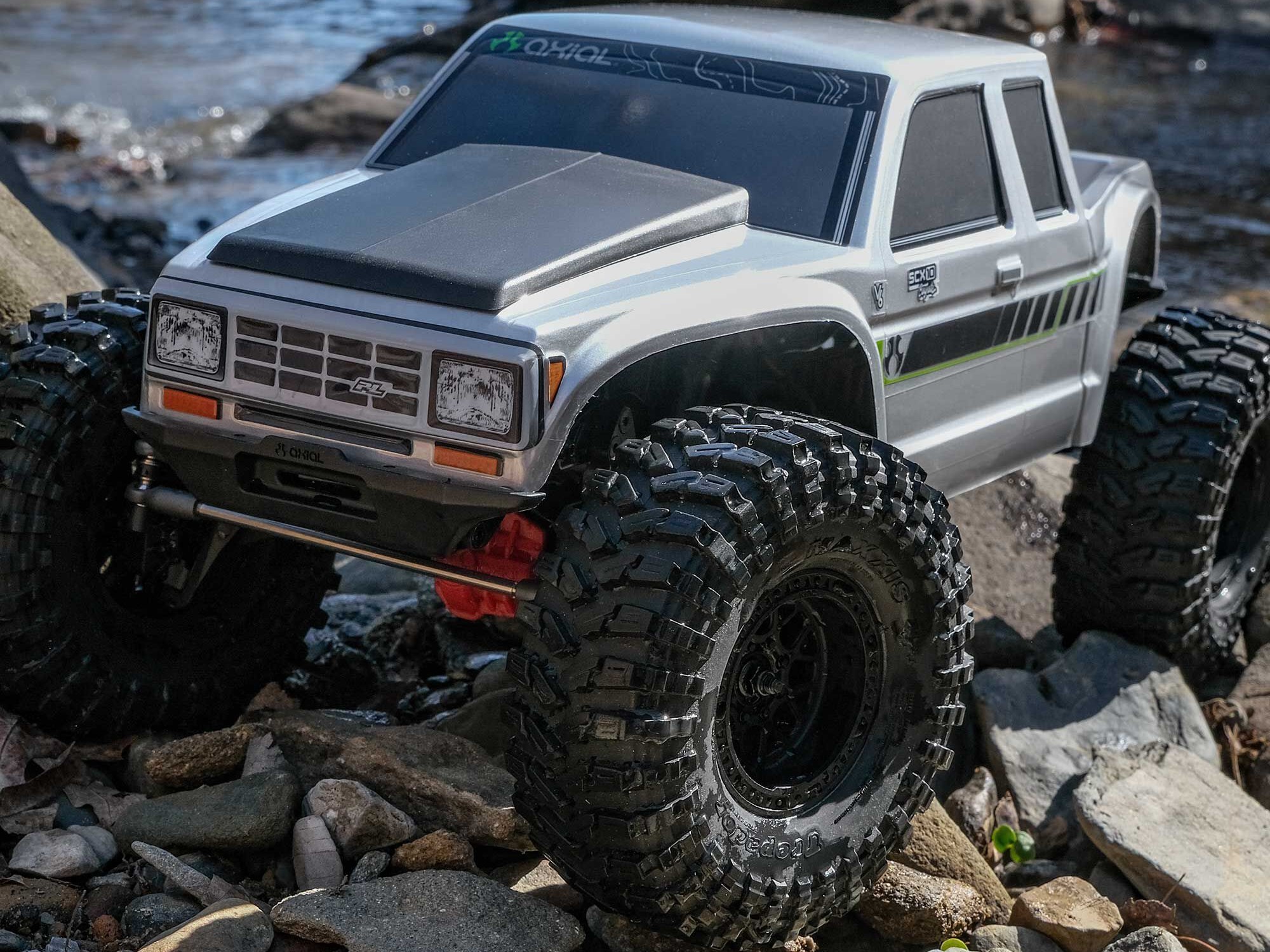 1/10 SCX10 III Coyote 4X4 RTR Brushed Rock Crawler, Silver-22