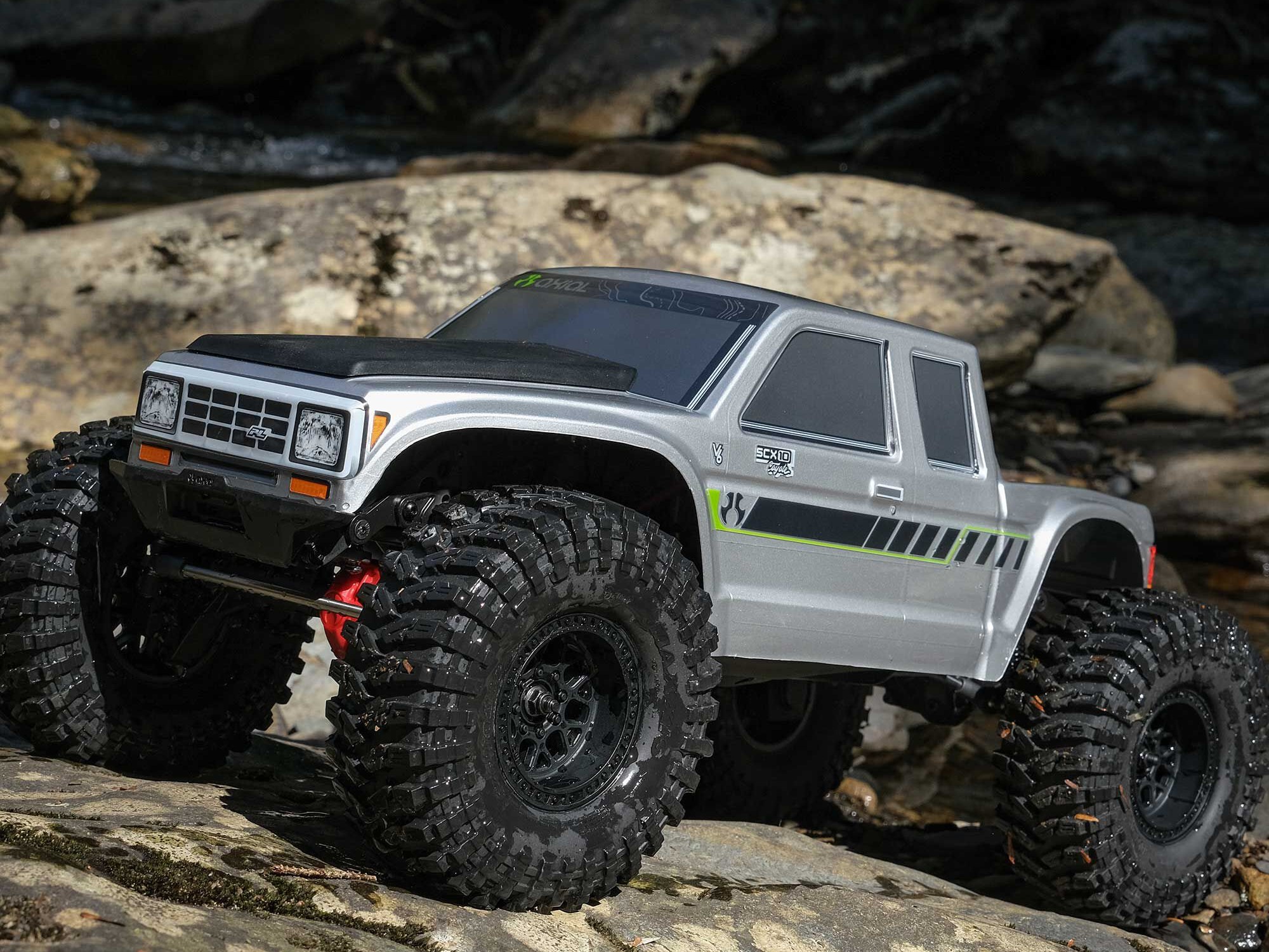 1/10 SCX10 III Coyote 4X4 RTR Brushed Rock Crawler, Silver-25