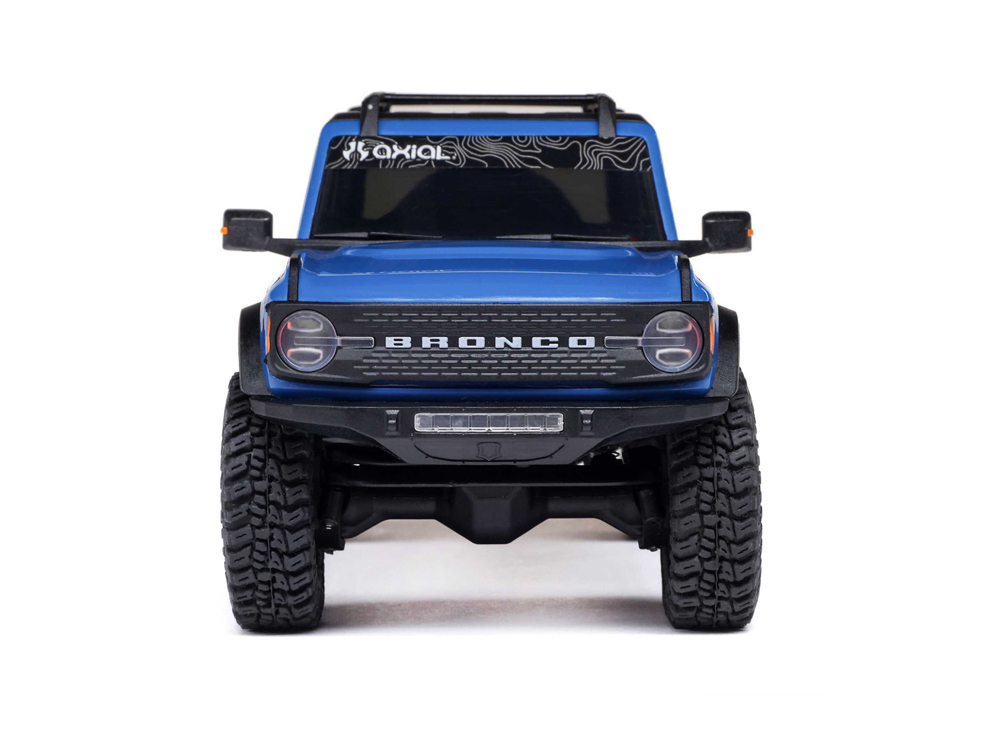 1/30 SCX30 Ford Bronco 4X4 RTR Rock Crawler Blue-3