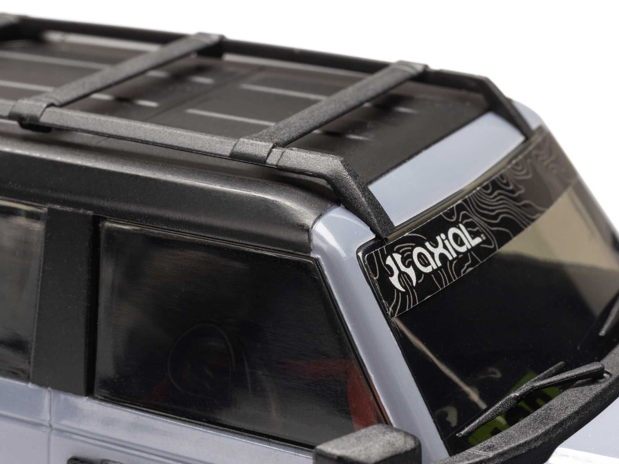 1/30 SCX30 Ford Bronco 4X4 RTR Rock Crawler Grey-12