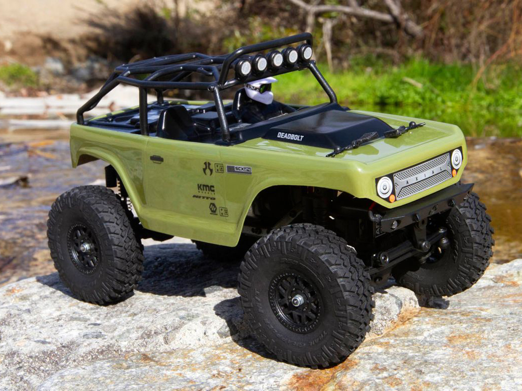 Axial SCX24 Deadbolt 4WD Rock Crawler RTR Green-14