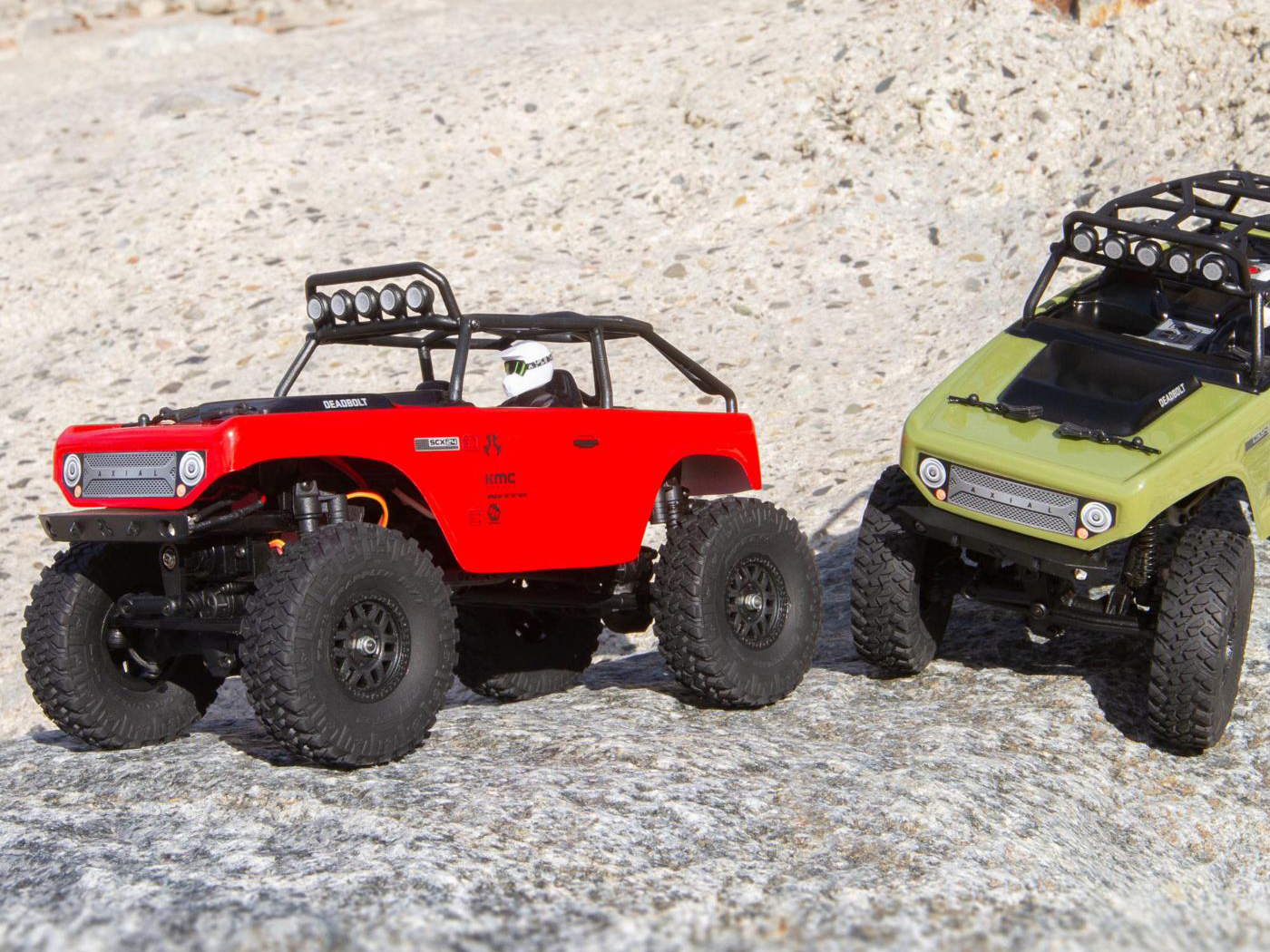 Axial SCX24 Deadbolt 4WD Rock Crawler RTR Green-15