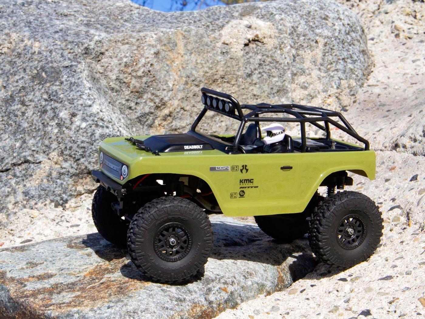 Axial SCX24 Deadbolt 4WD Rock Crawler RTR Green-18