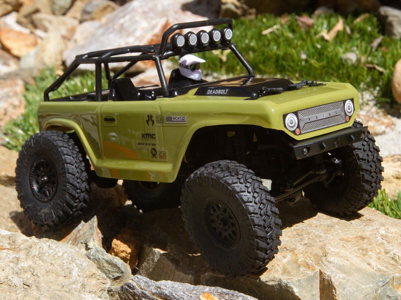 Axial SCX24 Deadbolt 4WD Rock Crawler RTR Green-20