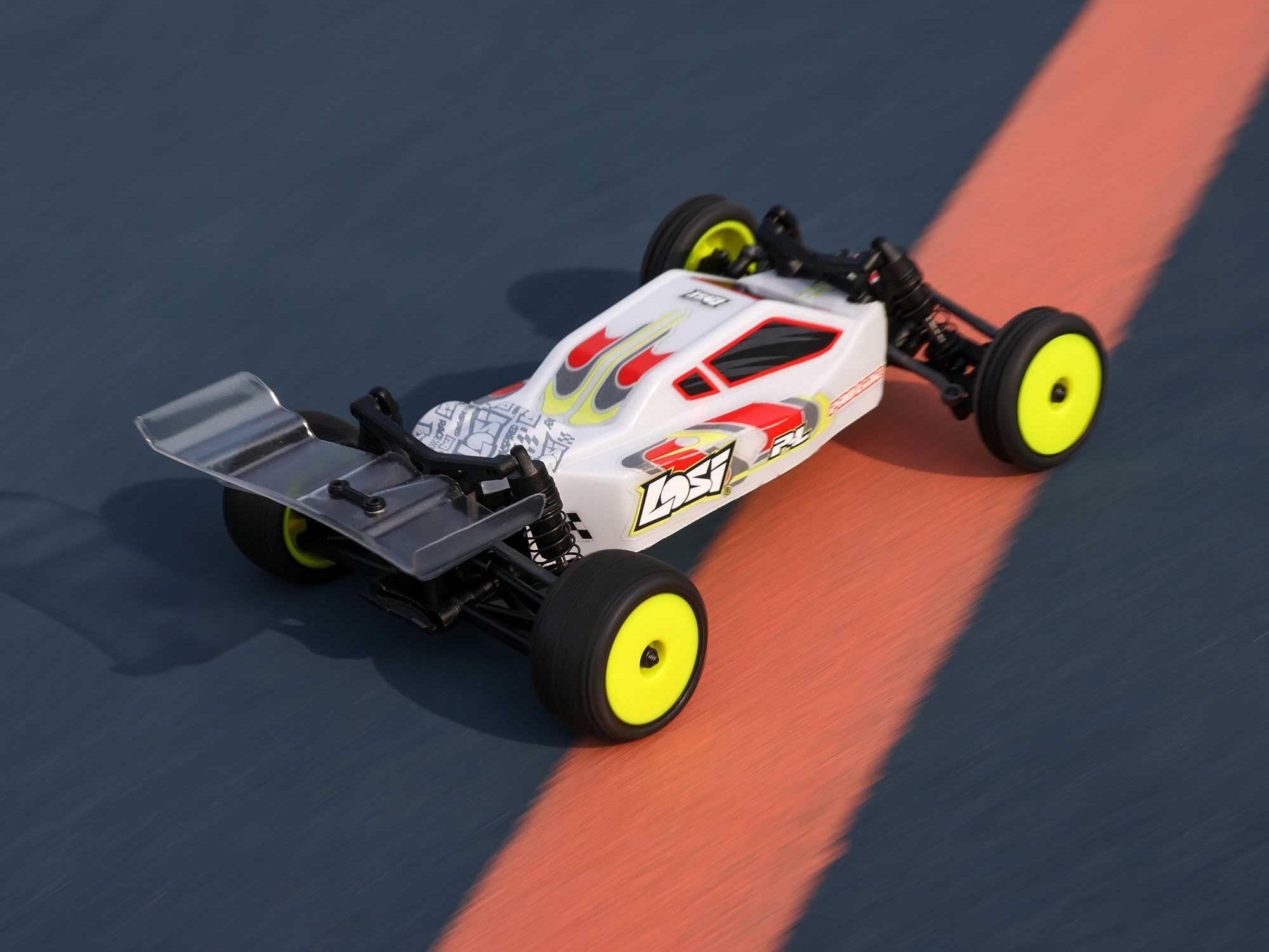 Losi Micro-B 2WD Buggy RTR White 1:24-30
