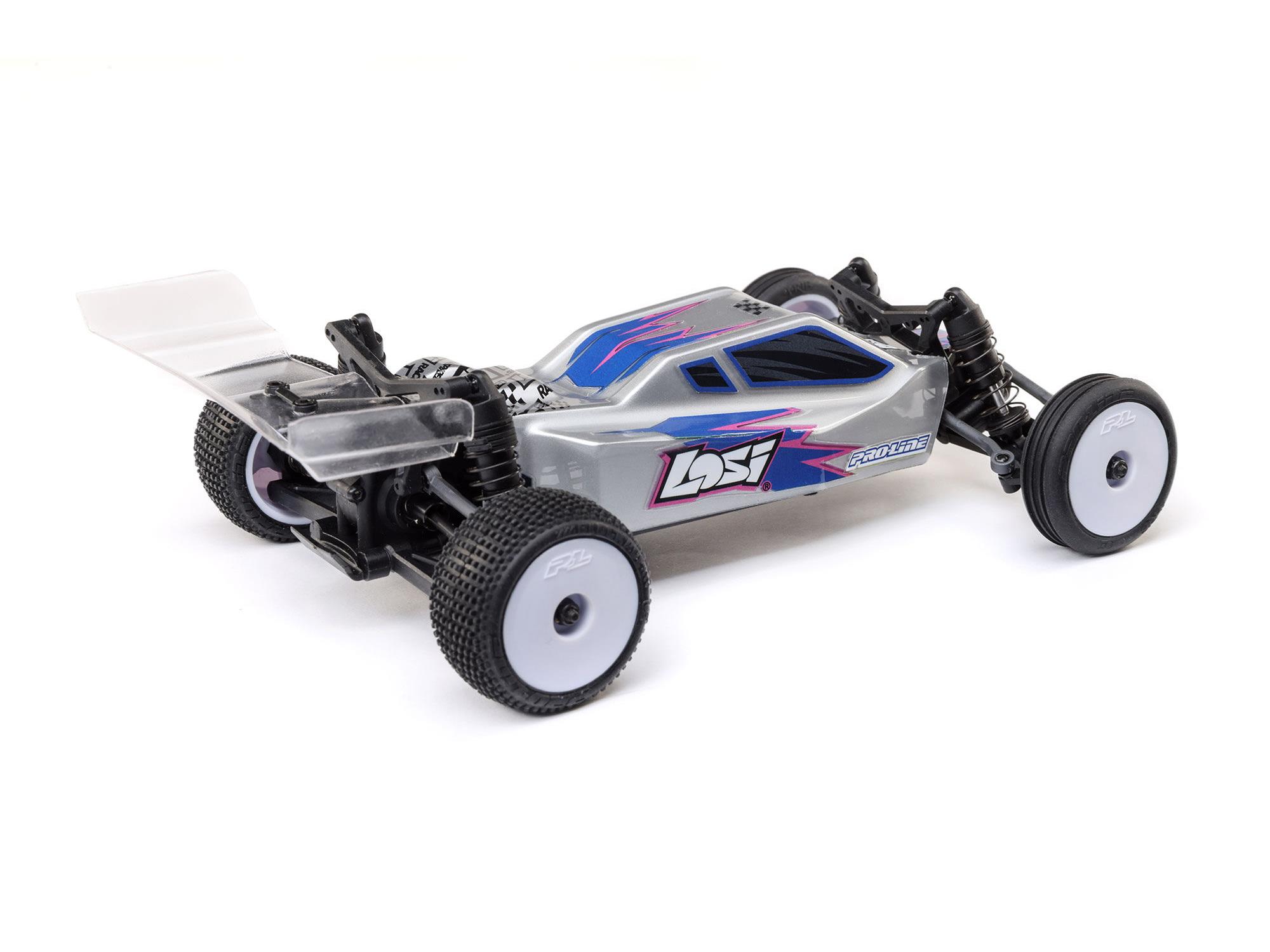 Losi Micro-B 2WD Buggy RTR Silver 1:24-16