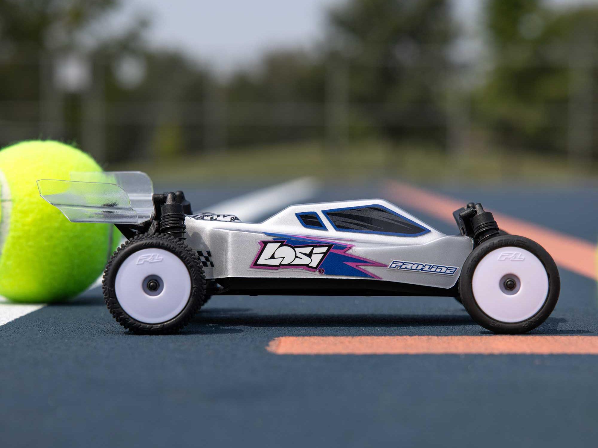Losi Micro-B 2WD Buggy RTR Silver 1:24-37