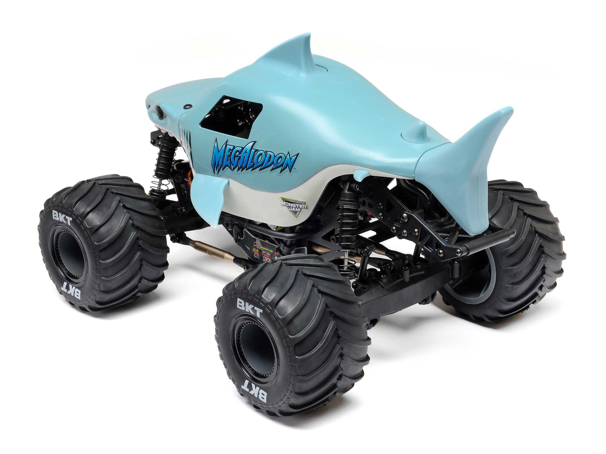 Losi 1/18 Mini LMT Megalodon 2S 4X4 RTR Brushed Monster Truck-13