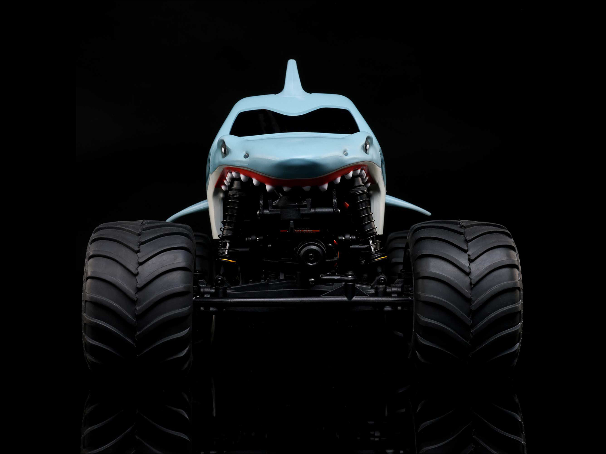Losi 1/18 Mini LMT Megalodon 2S 4X4 RTR Brushed Monster Truck-28