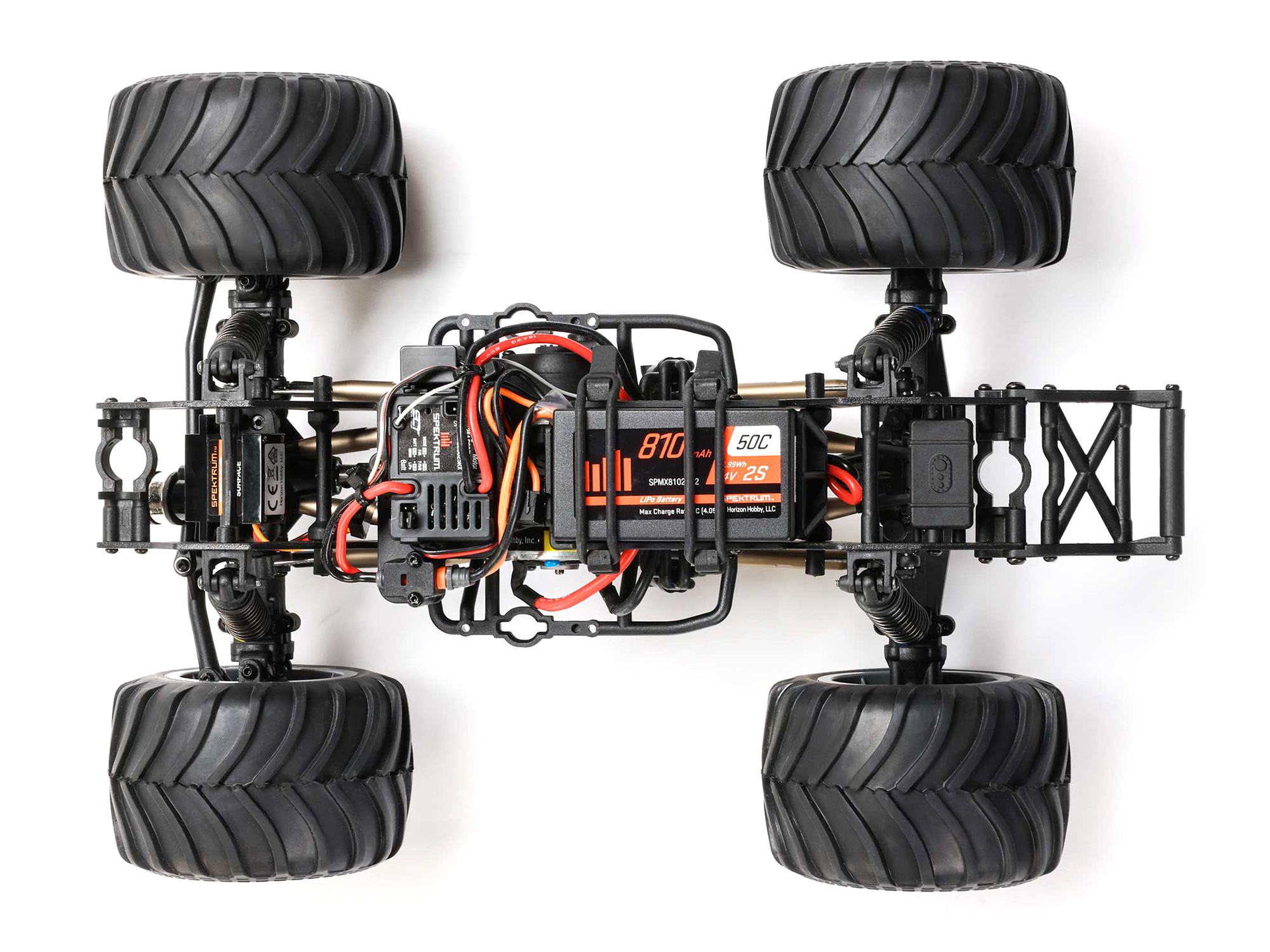 Losi 1/18 Mini LMT Zombie 2S 4X4 RTR Brushed Monster Truck-19