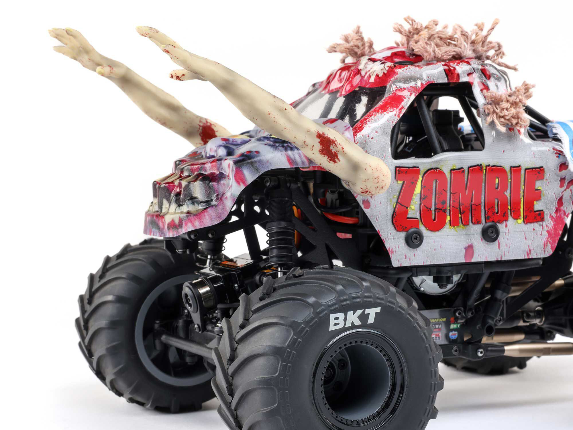 Losi 1/18 Mini LMT Zombie 2S 4X4 RTR Brushed Monster Truck-22