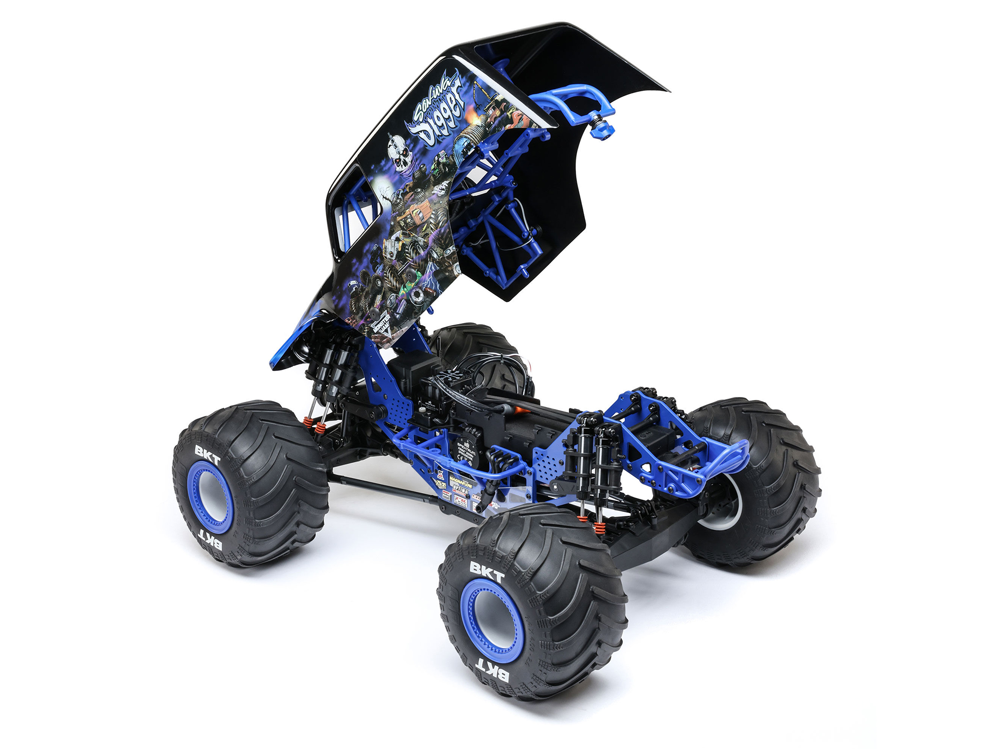 Losi 1/8 LMT 2.0 SonUva Digger 4X4 Solid Axle Monster Truck RTR-13
