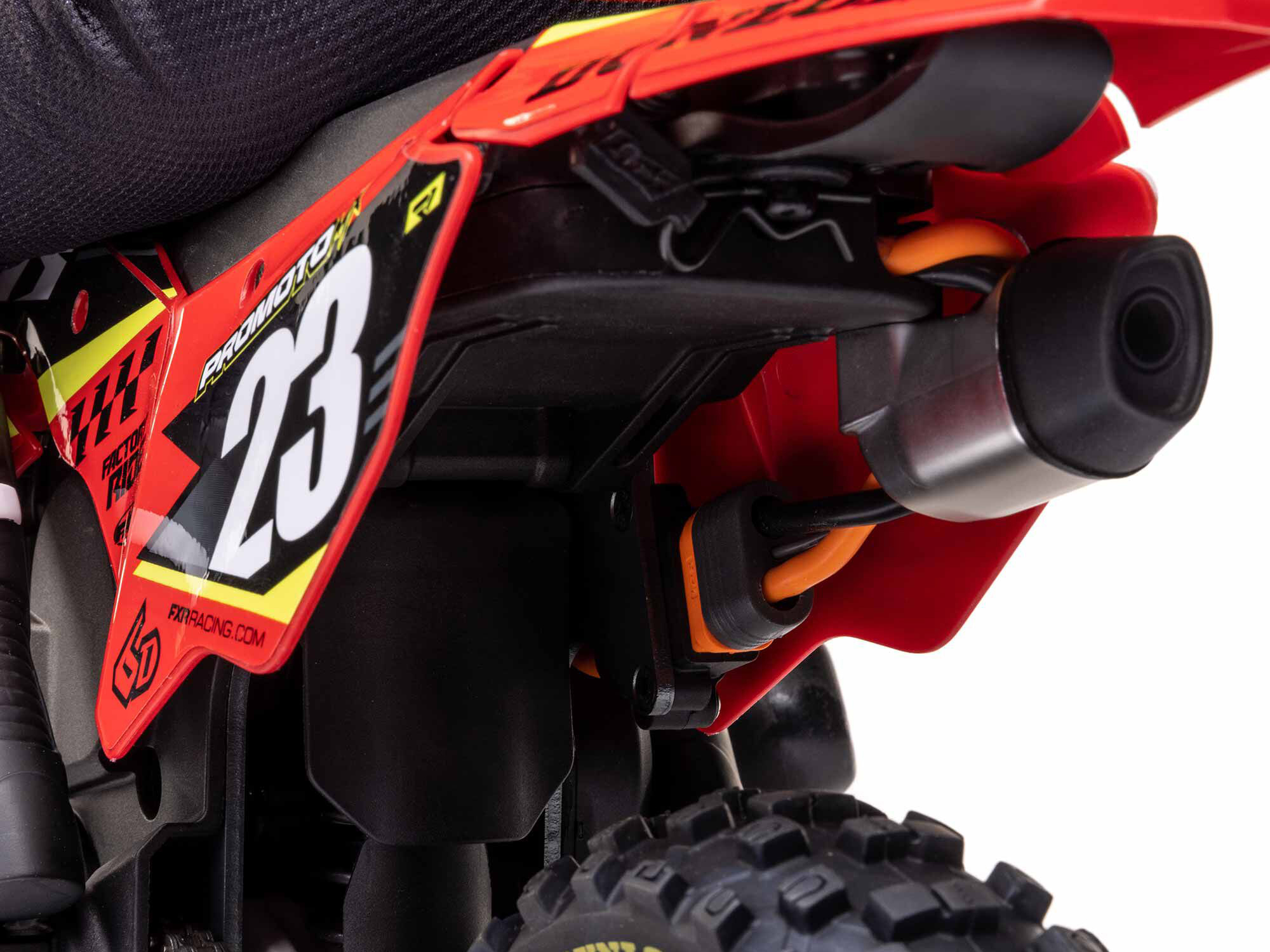 1/4 Promoto-MX Motorcycle RTR FXR Red-14