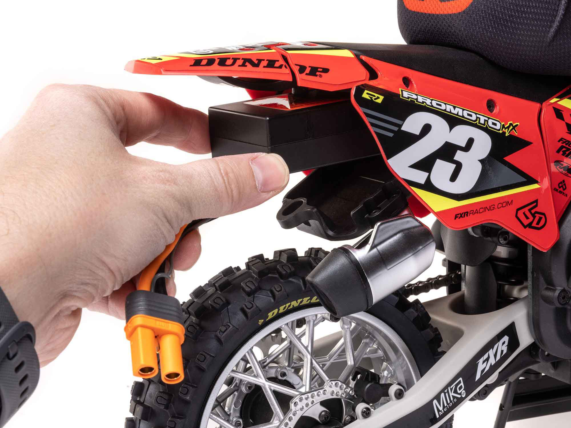 1/4 Promoto-MX Motorcycle RTR FXR Red-15