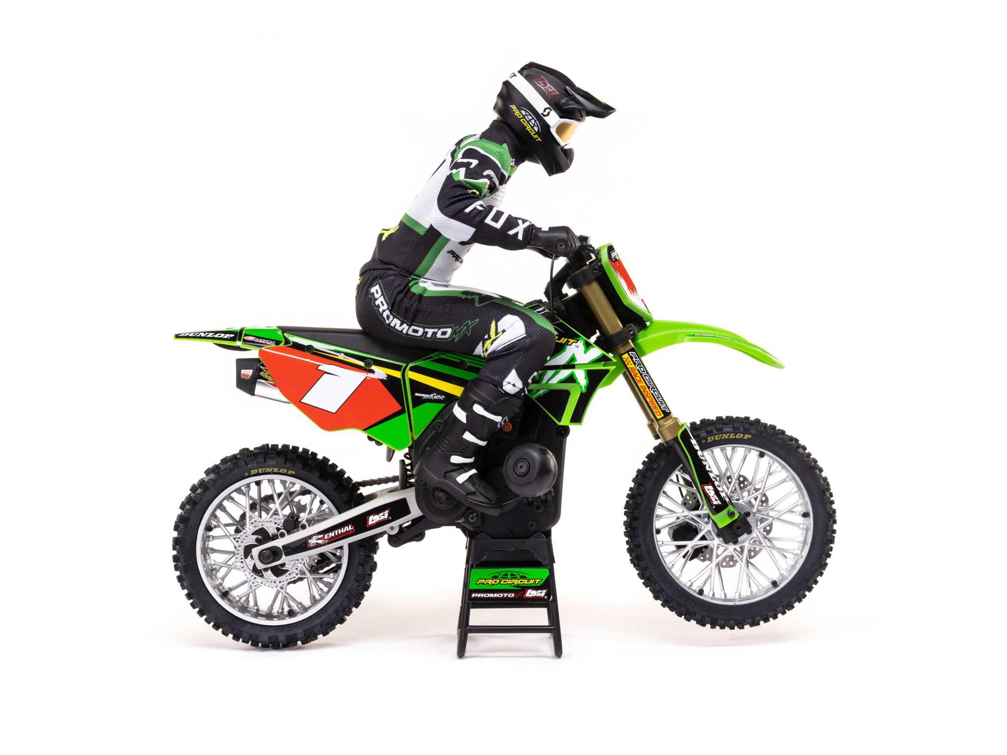 Losi Promoto-MX Motorcycle RTR 1/4 with Battery and Charger, Pro-12