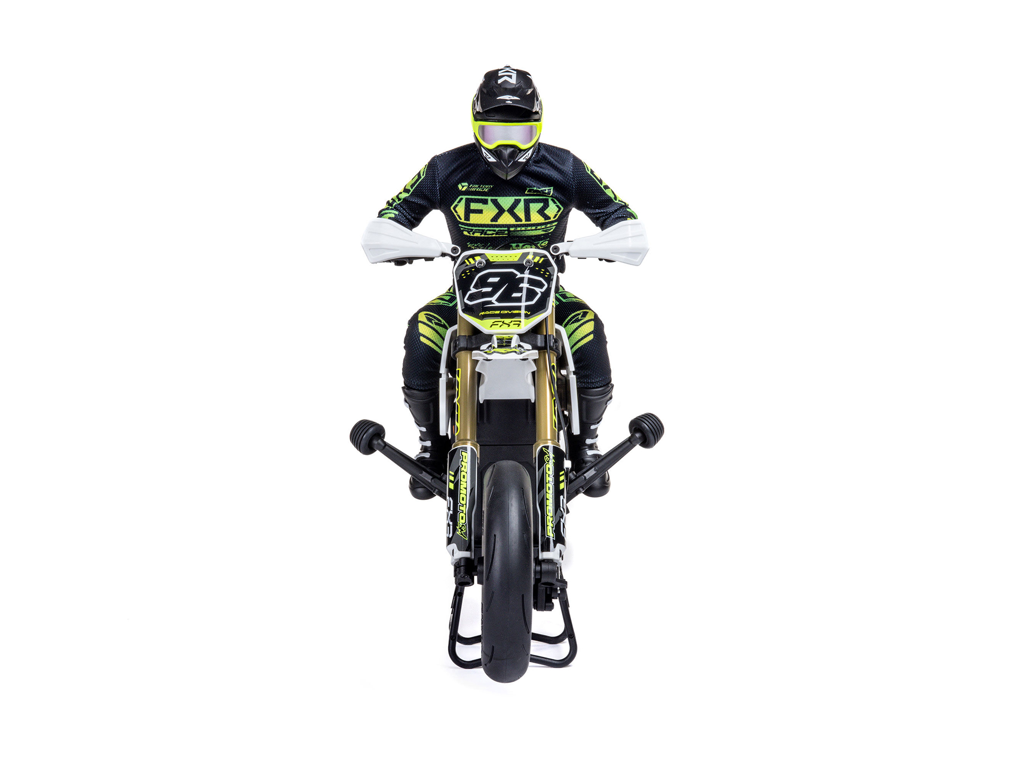Losi 1/4 Promoto-SM FXR Supermoto Motorcycle RTR Basic - White-15
