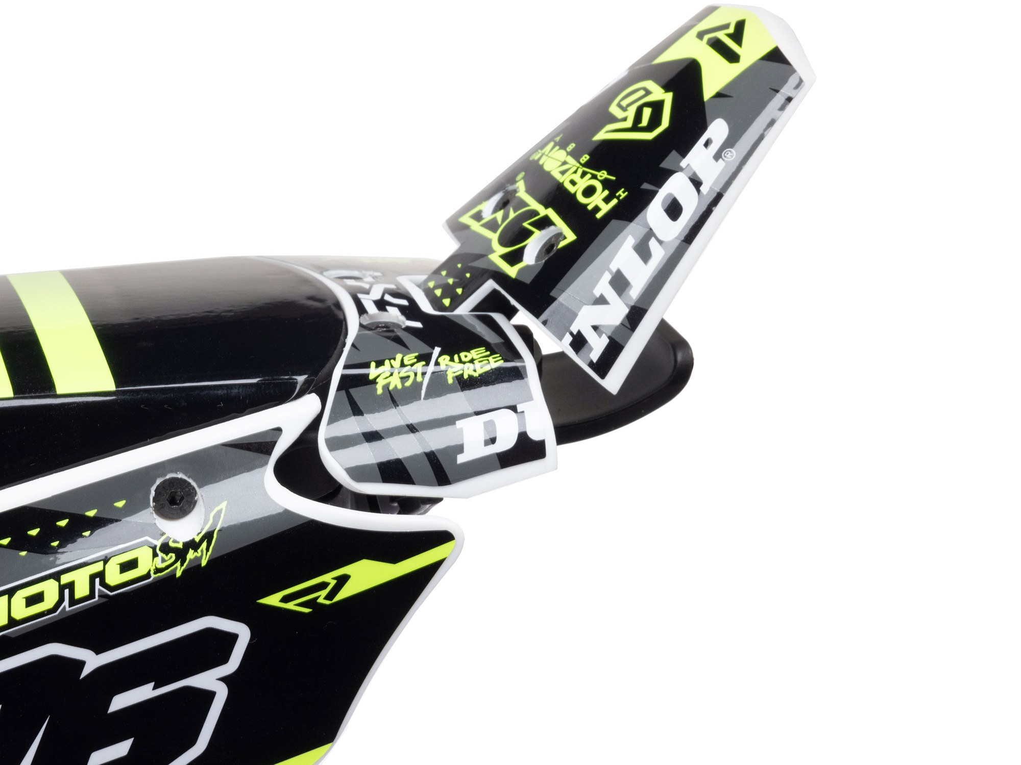 Losi 1/4 Promoto-SM FXR Supermoto Motorcycle RTR Basic - White-22