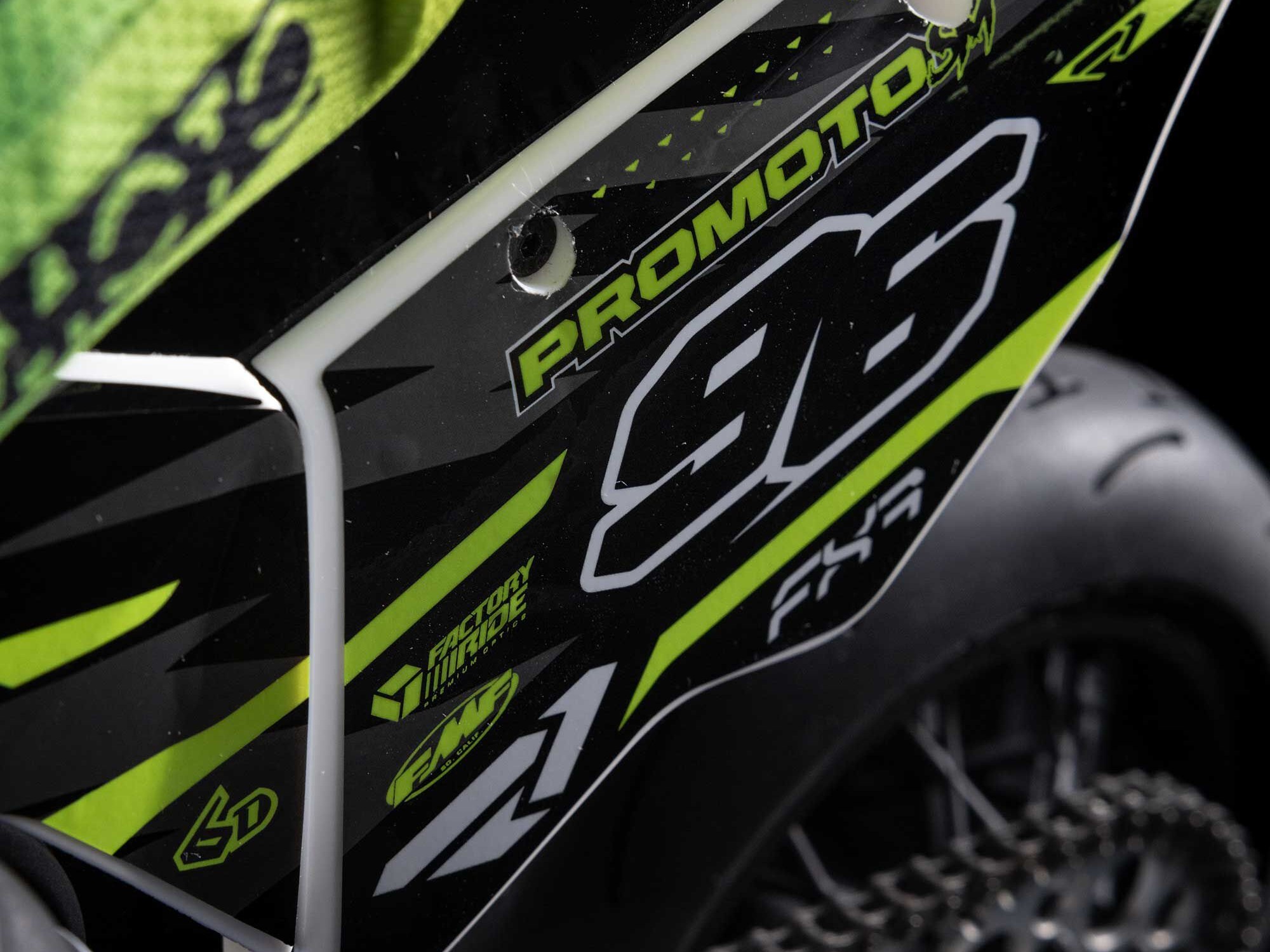 Losi 1/4 Promoto-SM FXR Supermoto Motorcycle RTR (Battery and Charger Included) - White-27