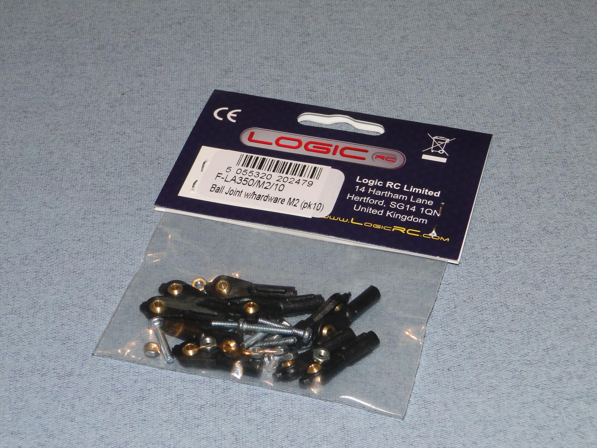 Ball Joint w/hardware M2 (pk10)-2