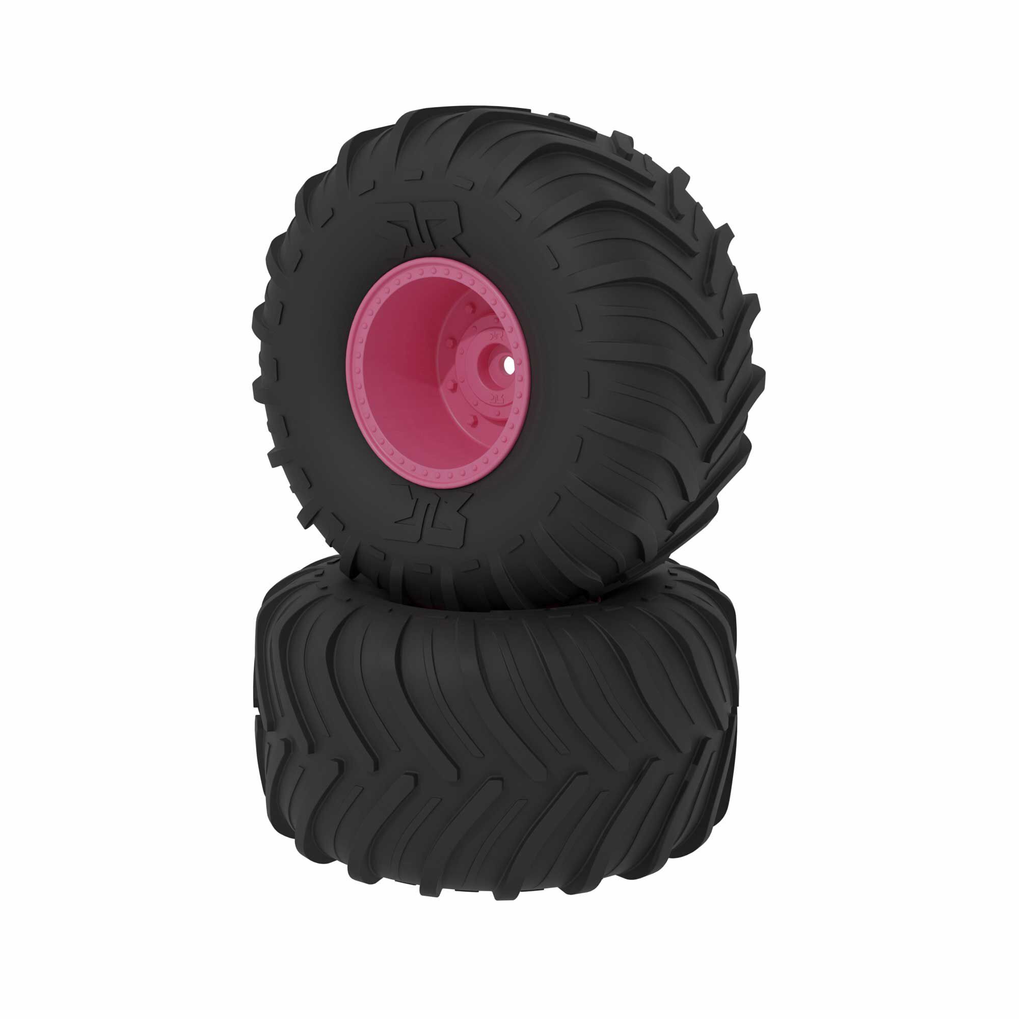 dBoots Chevron MT Tire Set, Glued, Pink