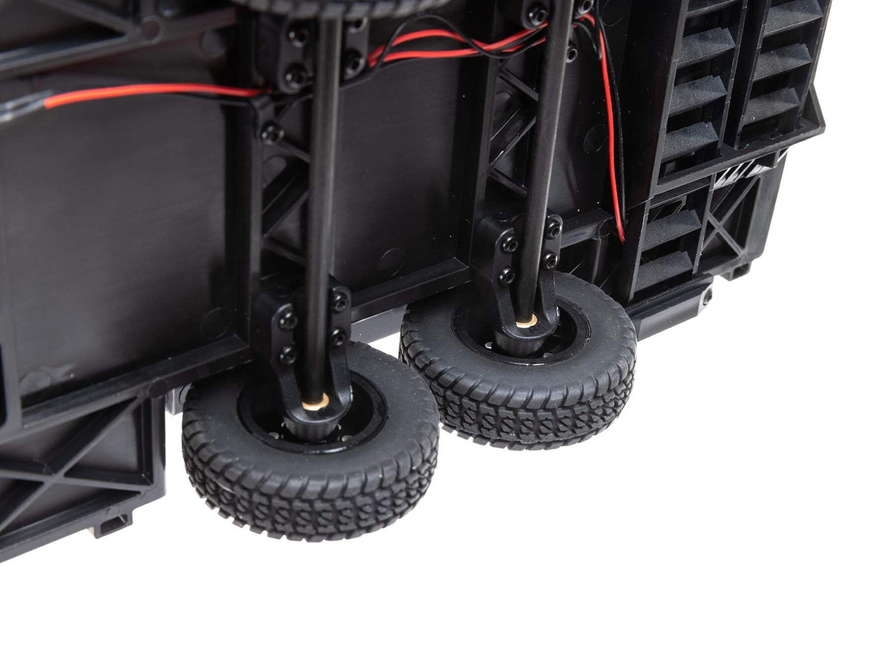 Axial SCX24 Flat Bed Vehicle Trailer with LED Taillights:1/24th-14