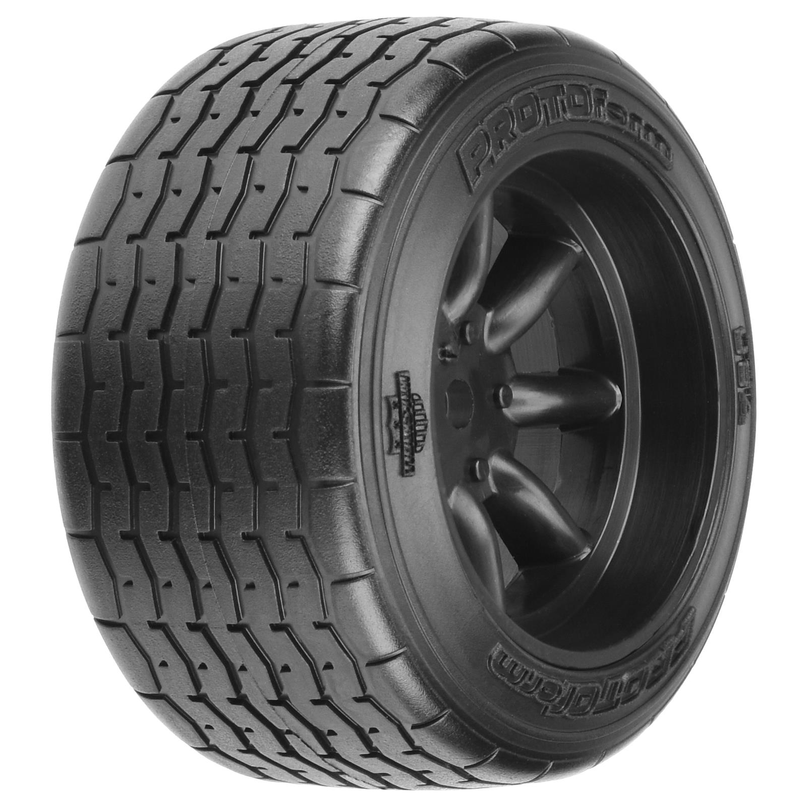 1/10 PROTOform VTA Rear 31mm VTA Tires Mounted 12mm Black Wh