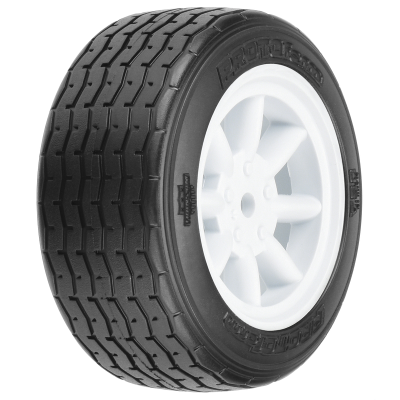 1/10 PROTOform VTA Front 26mm VTA Tires Mounted 12mm Wht Whe