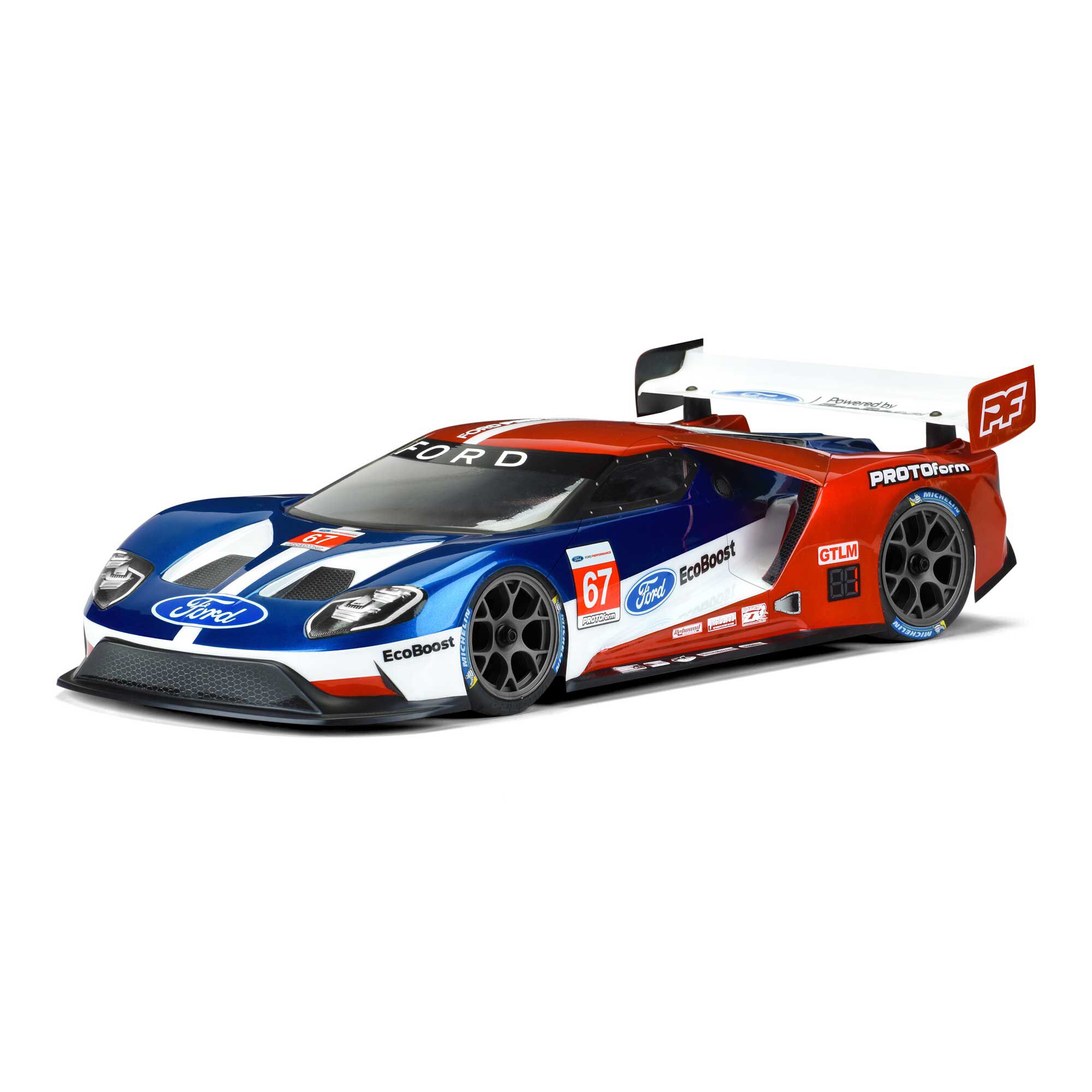 110-ford-gt-lw-clear-body-190mm-touring-car-with-lp-shock
