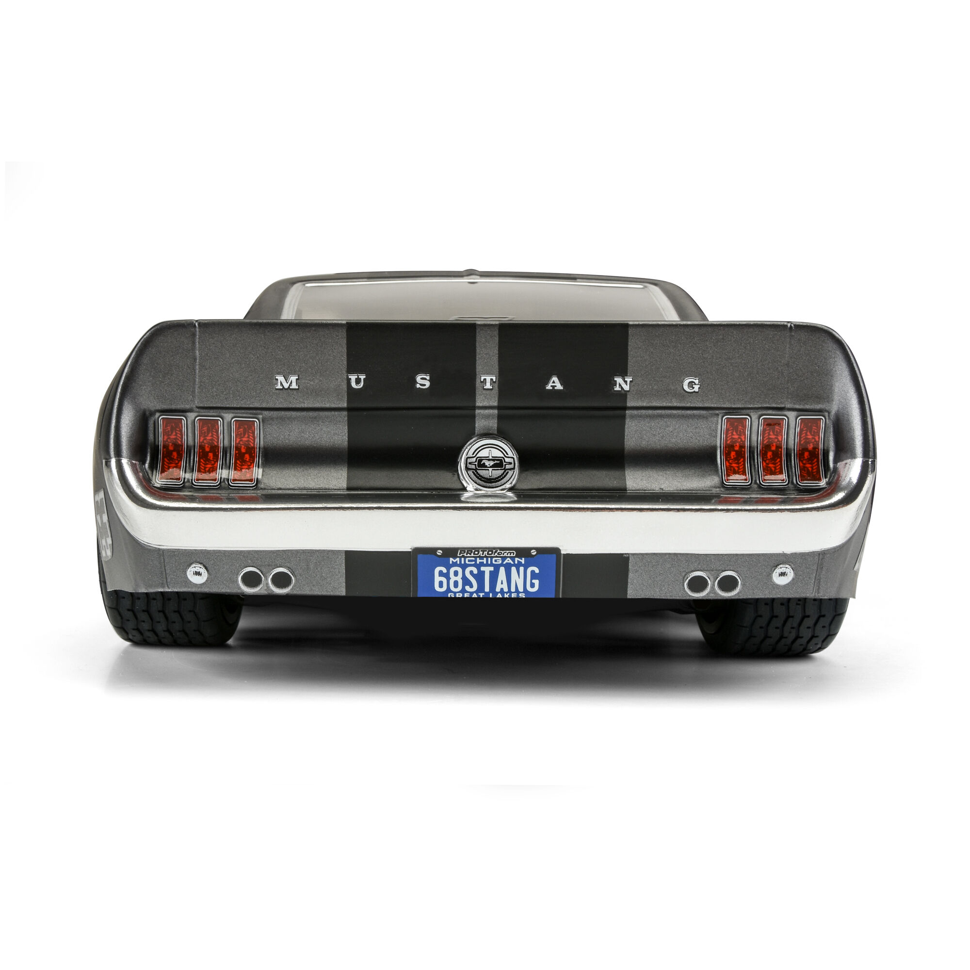 1/10 1968 Ford Mustang Clear Body: Vintage Trans-Am-8