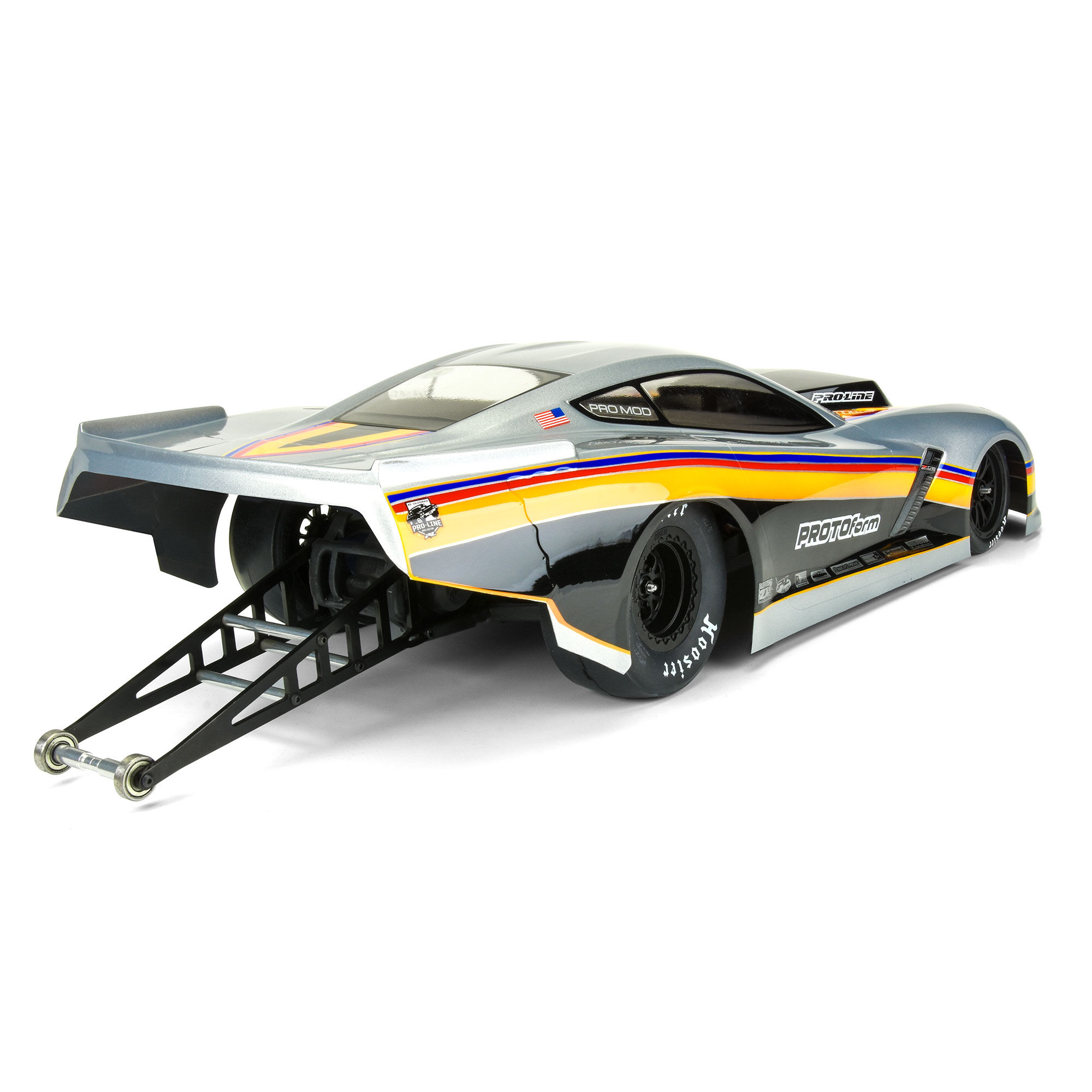 1/10 Chevrolet Corvette C7 Pro-Mod Clear Body: Drag Car-7