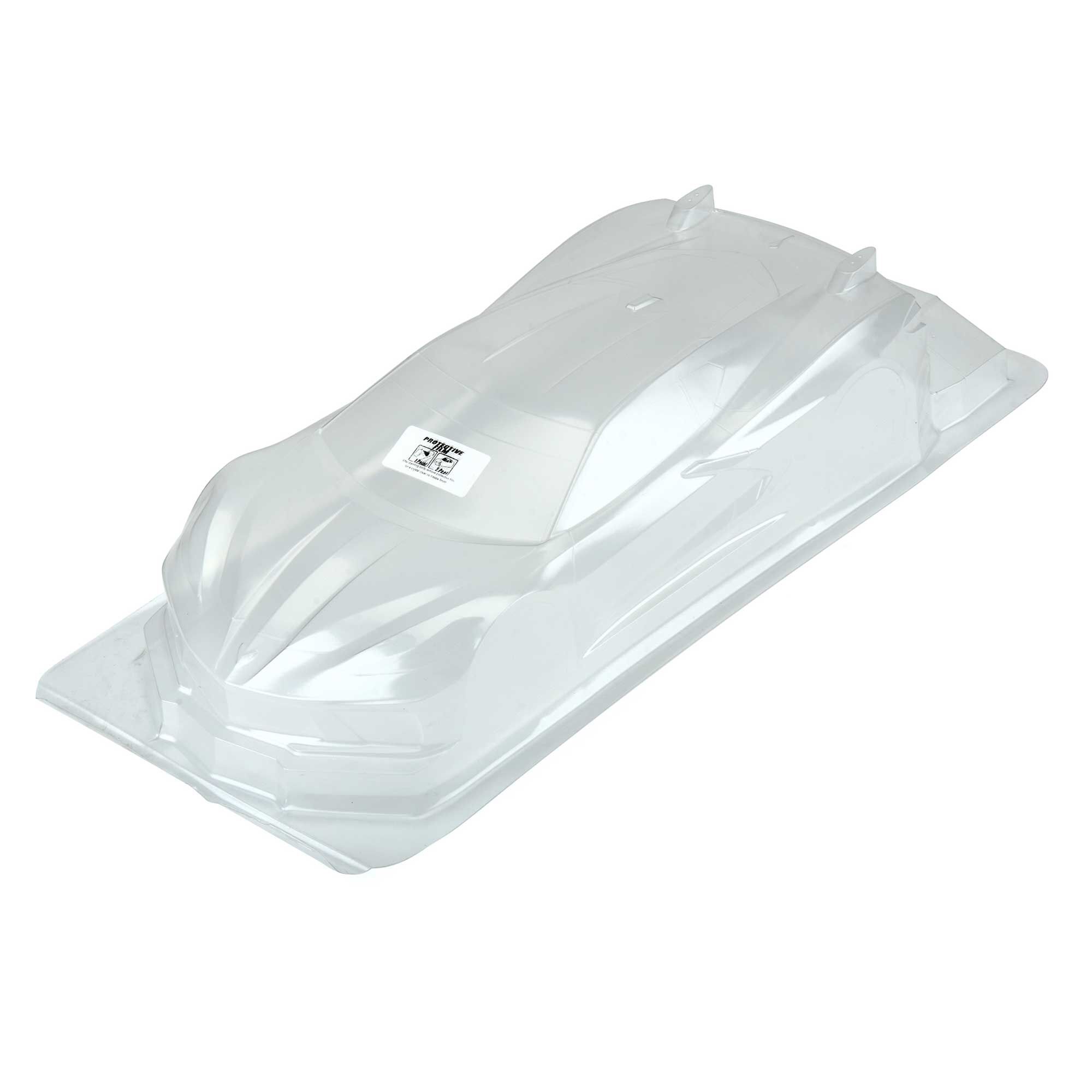 1/10 Chevrolet Corvette C8 Clear Body: 190mm Touring Car-3