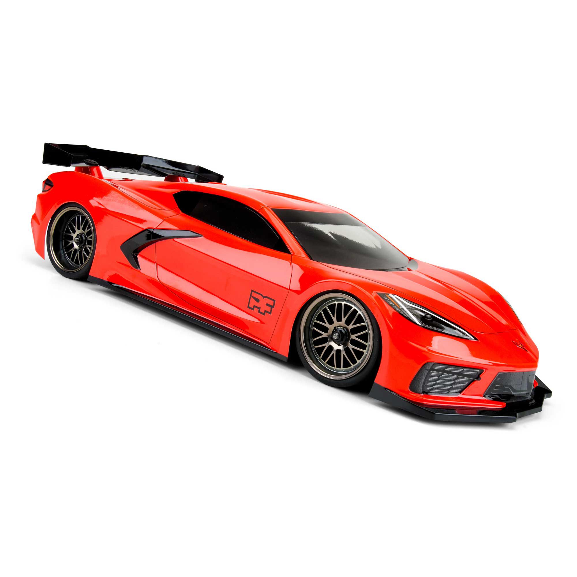 1/10 Chevrolet Corvette C8 Clear Body: 190mm Touring Car-9