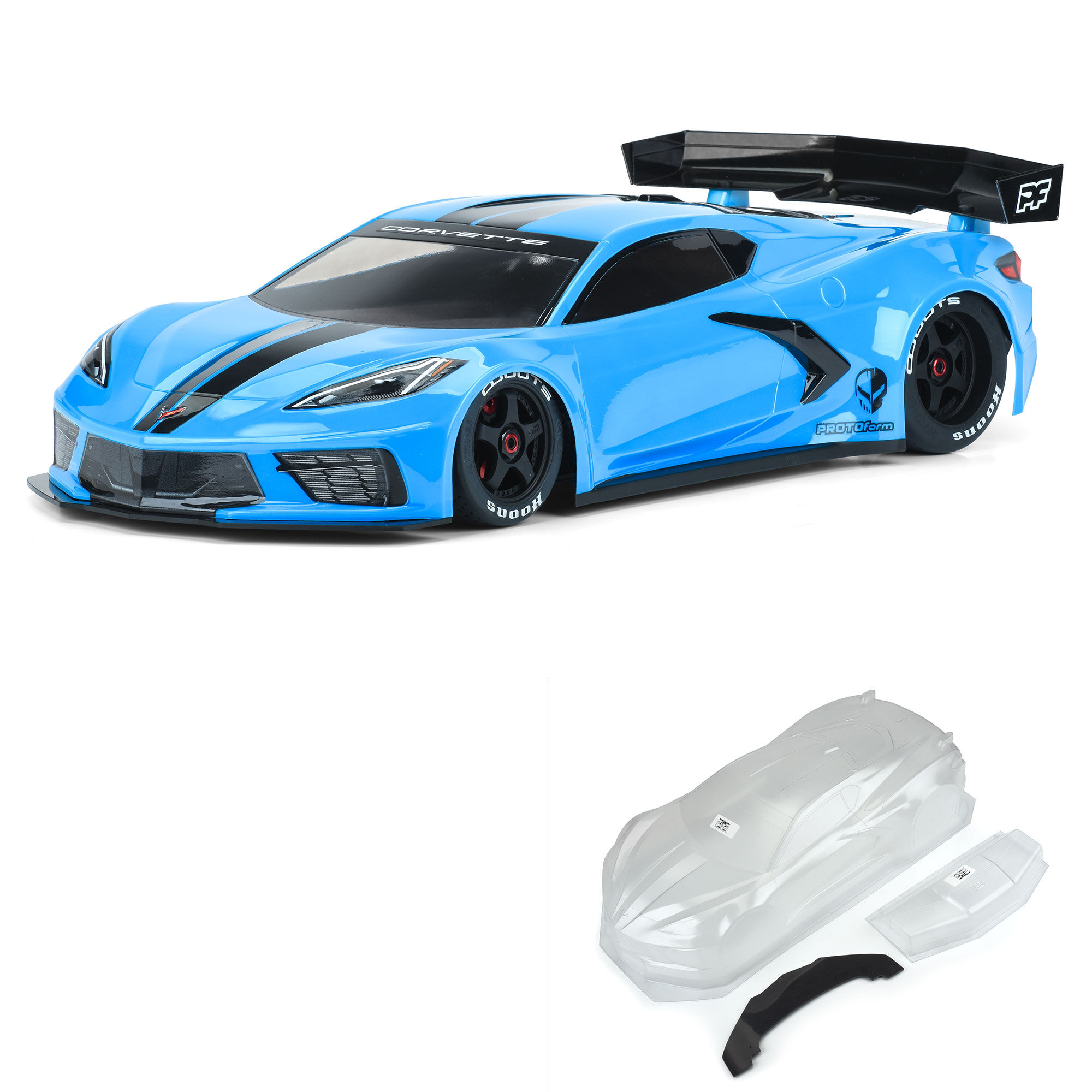 17-chevrolet-corvette-c8-clear-body-arrma-felony-infract