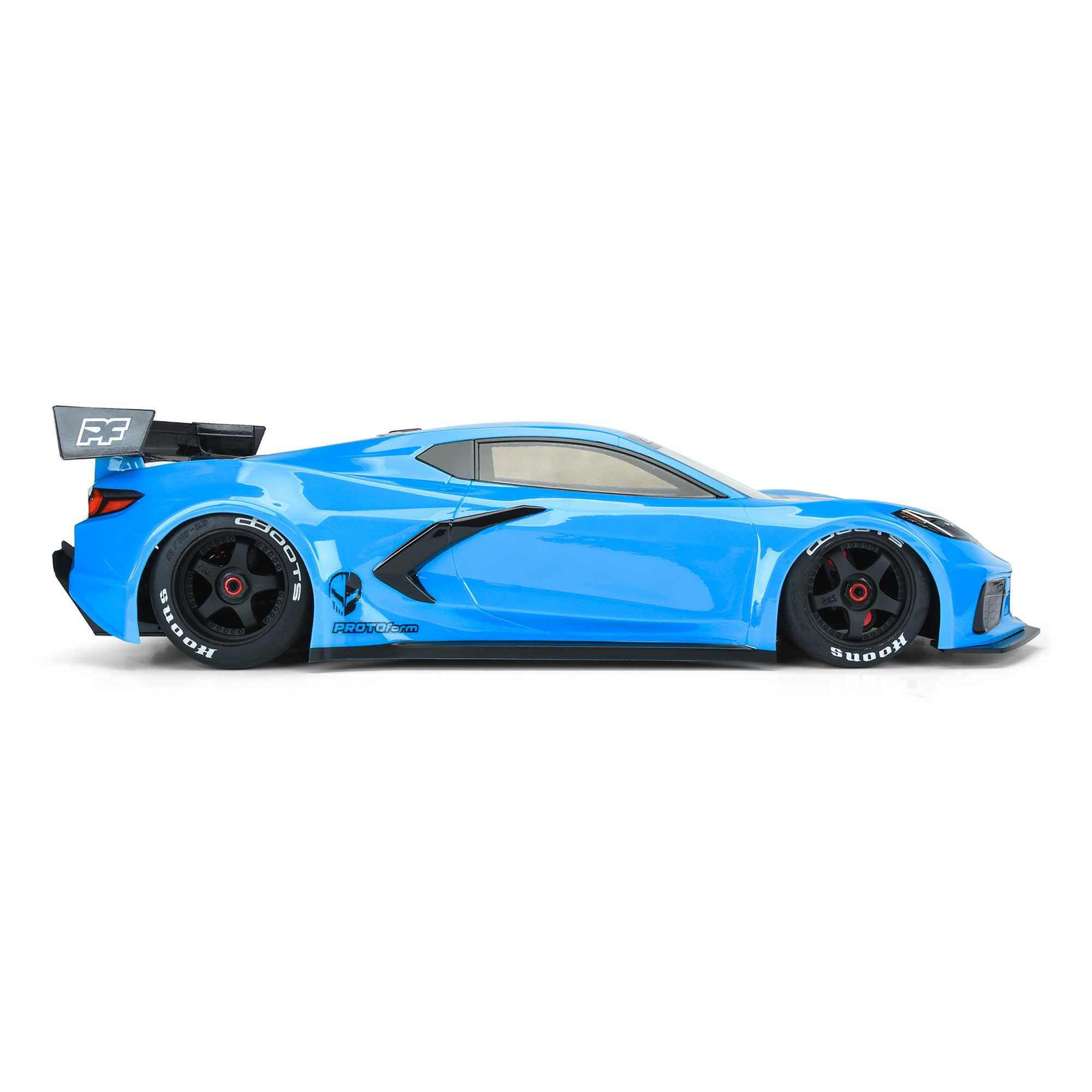 1/7 Chevrolet Corvette C8 Clear Body: ARRMA Felony & Infract-4