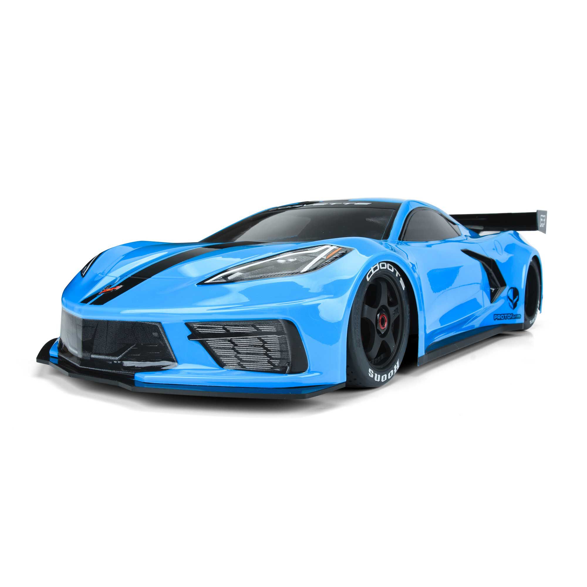 1/7 Chevrolet Corvette C8 Clear Body: ARRMA Felony & Infract-7